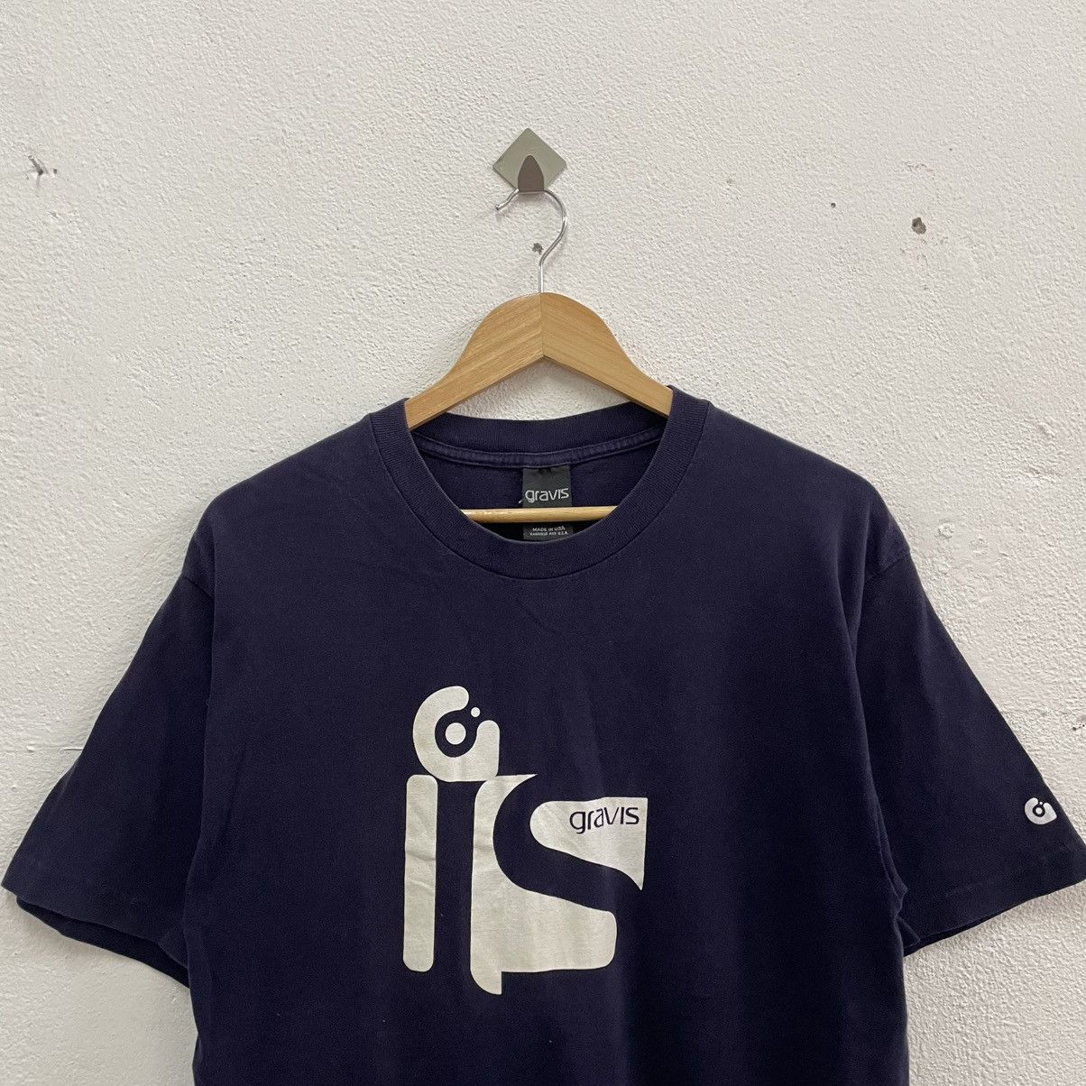 🔥Vintage 90s Gravis Skateboard Big Logo Tee