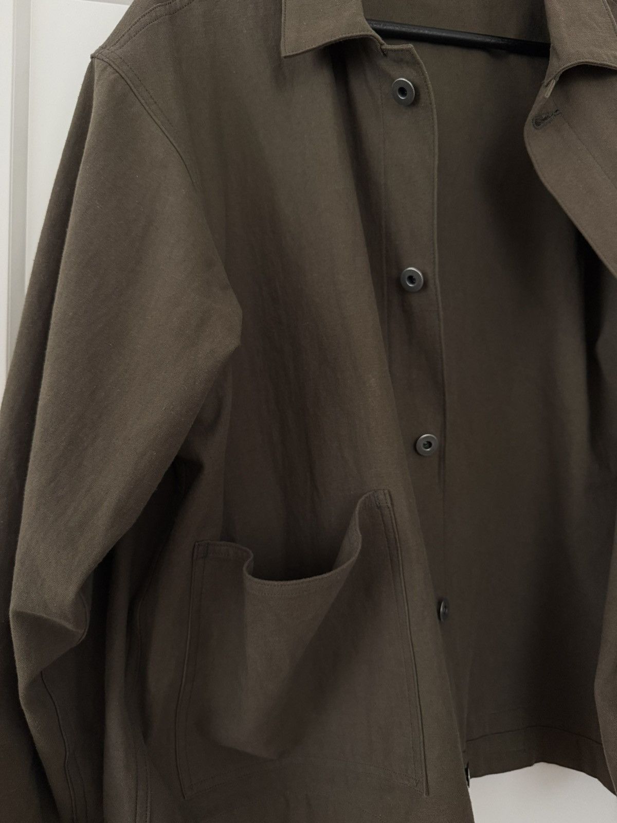 Taiga Takahashi Taiga Takahashi Lot 303 Coverall Jacket in Brown, Size 40 Size US L / EU 52-54 / 3 - 6 Thumbnail