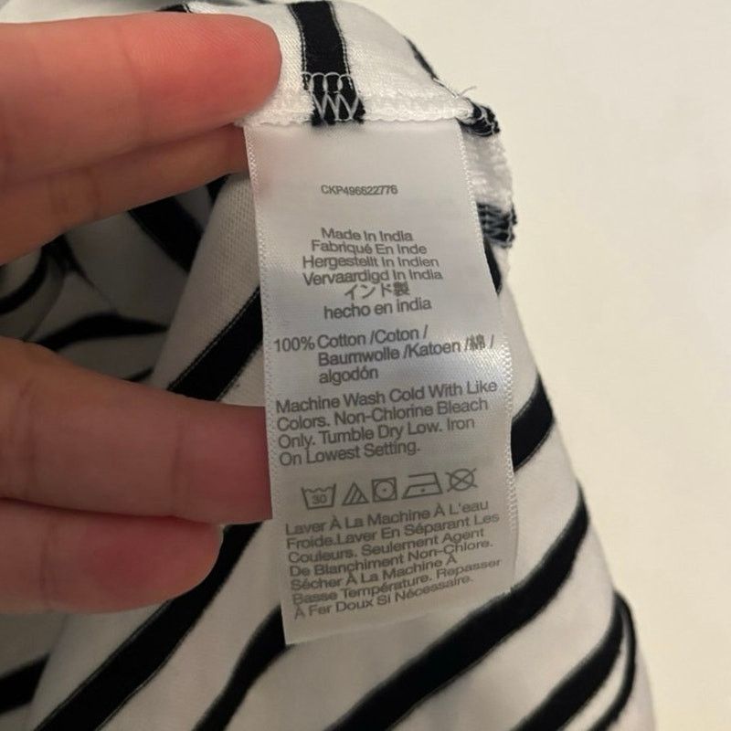 Madewell NWT Madewell The Perfect Crewneck Tee Stripe Size M Size M / US 6-8 / IT 42-44 - 5 Thumbnail