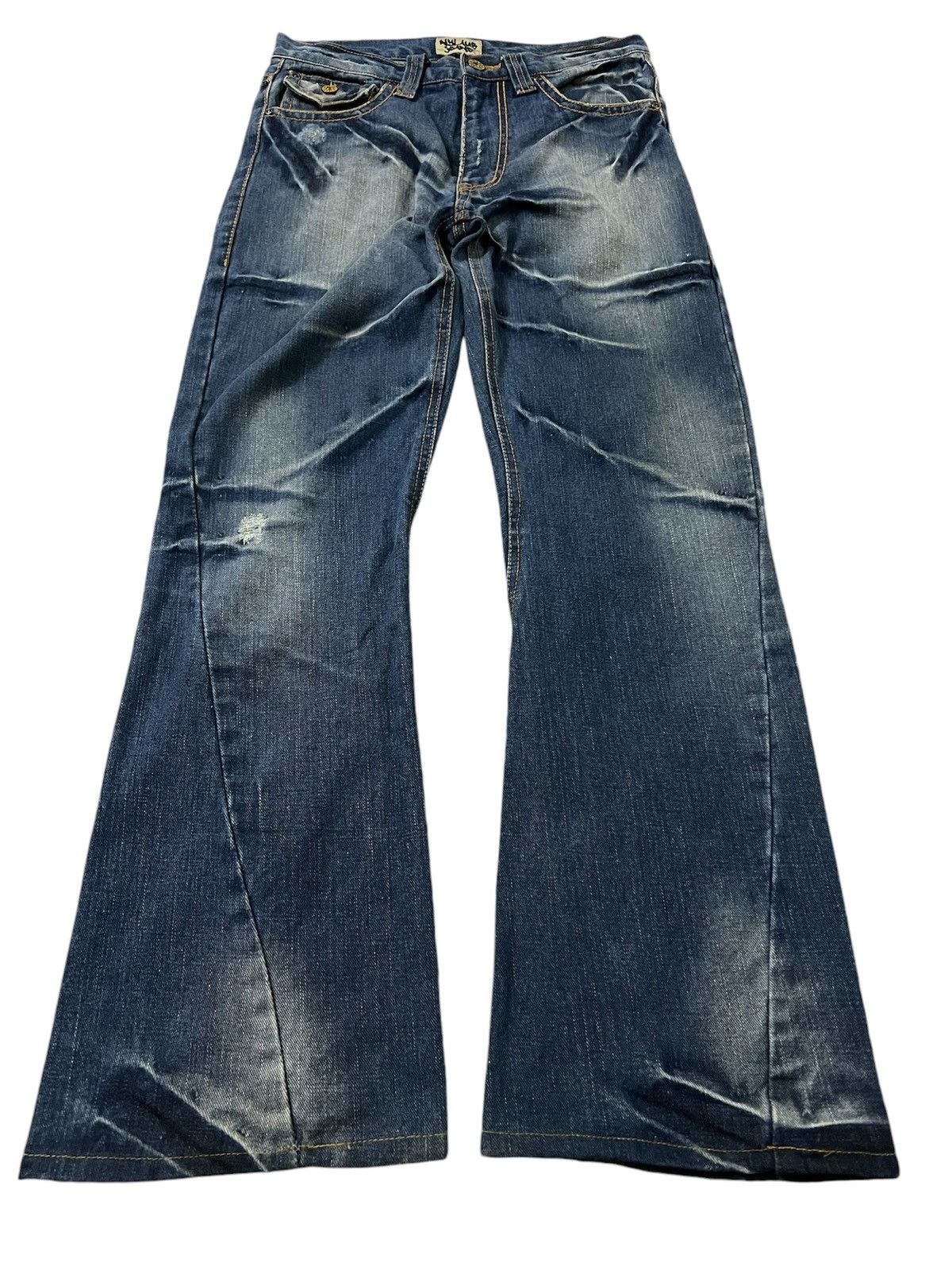 Japanese Brand L.G.B. S-Wolf Waxed Sprayed Denim | Grailed