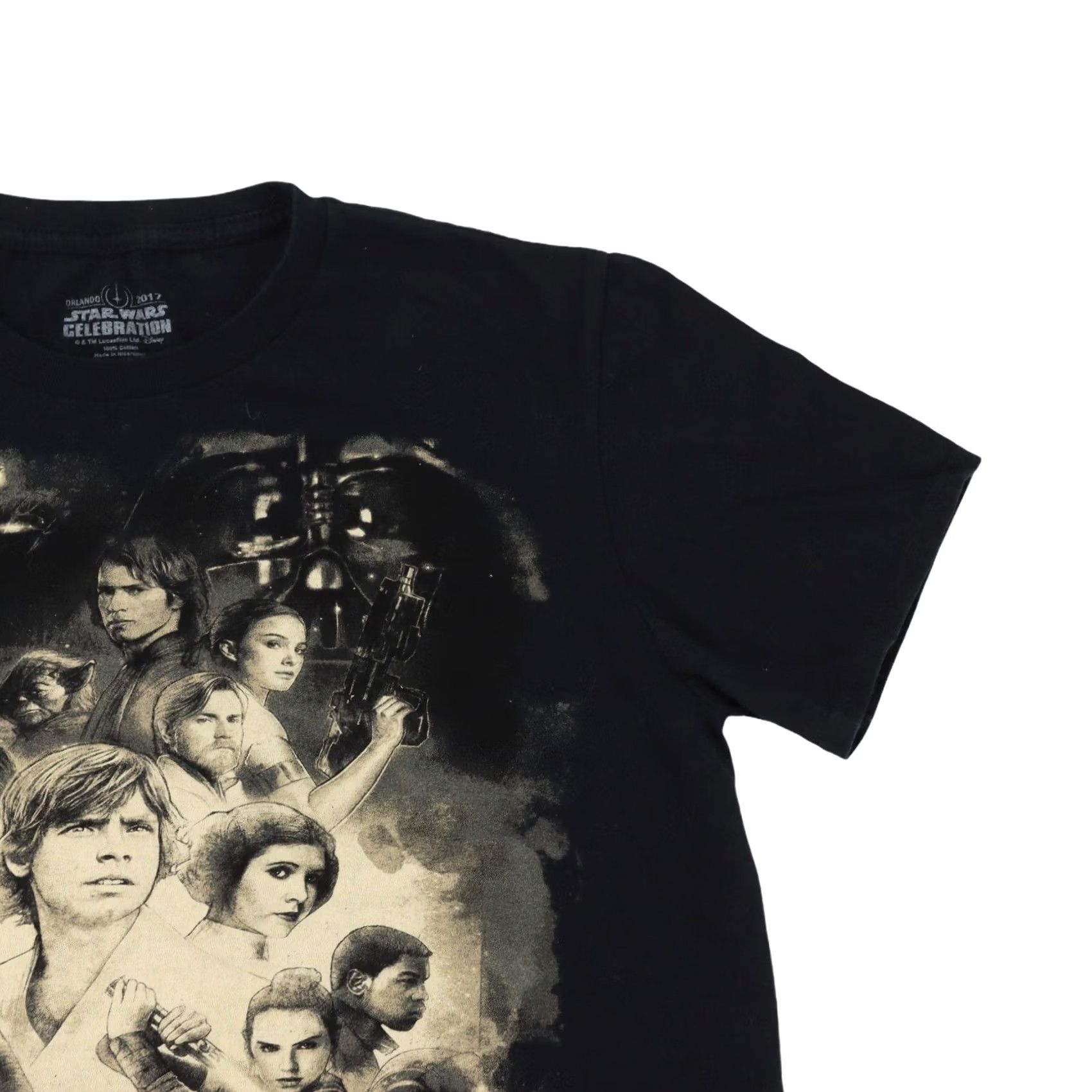 Disney Star Wars Celebration Orlando 2017 40th Anniversary Black T Shirt Men's Medium Size US M / EU 48-50 / 2 - 4 Thumbnail