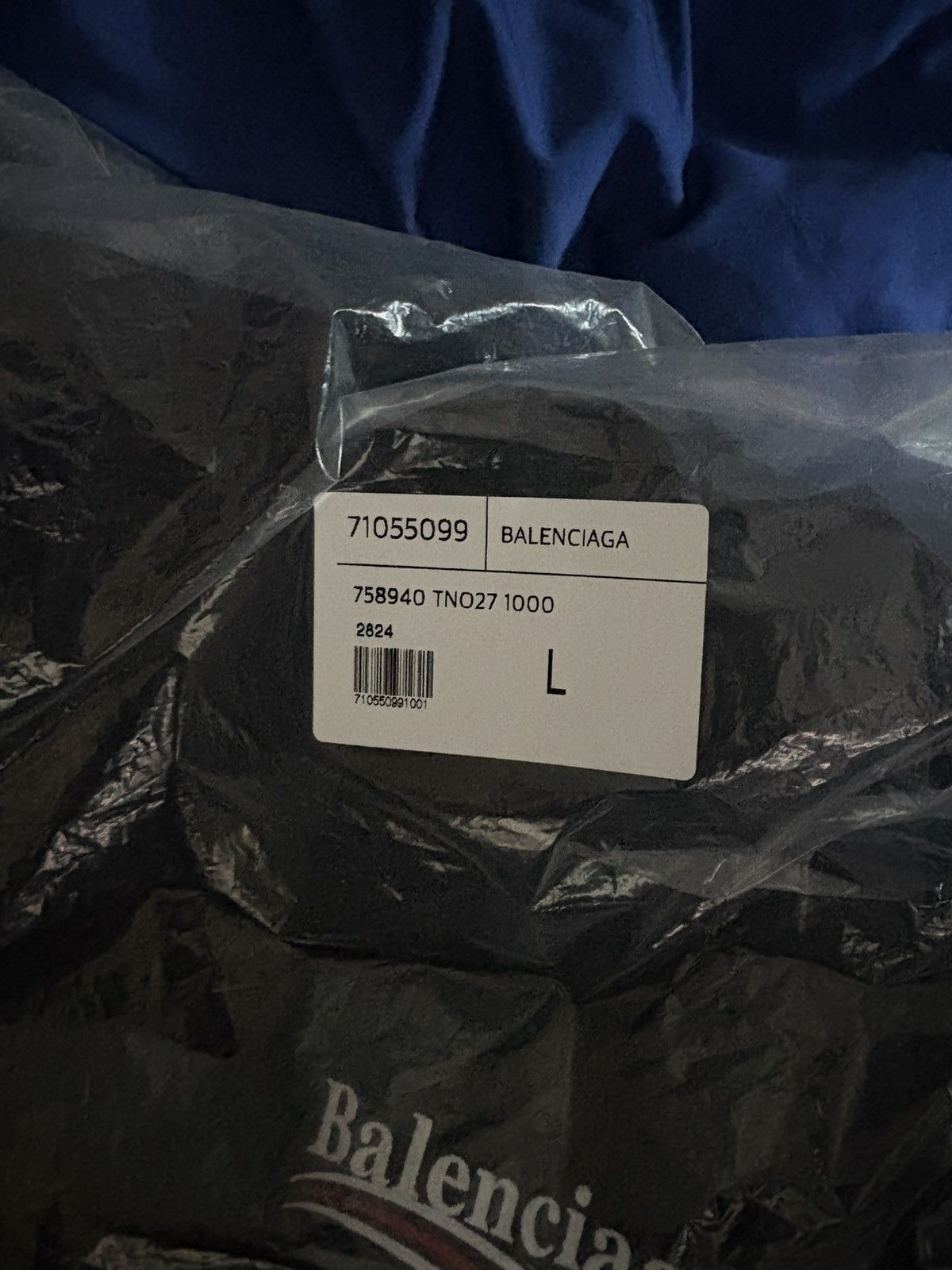 Balenciaga [L]BALENCIAGA BOMBER political Size US L / EU 52-54 / 3 - 8 Thumbnail