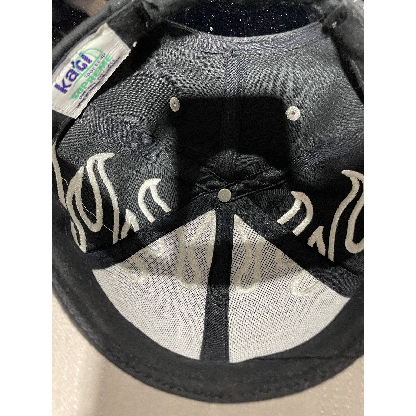 Other KATI SPORTS CAP SUPREME FLAME GREY/BLACK PREOWNED Size ONE SIZE - 5 Thumbnail