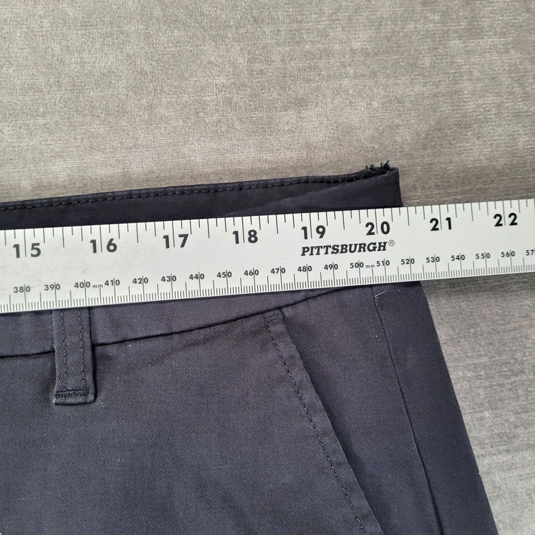 Gap Gap Y2K Mens Chino Shorts Navy Blue Flat Front Size 40 New Old Stock Size US 40 / EU 56 - 6 Thumbnail