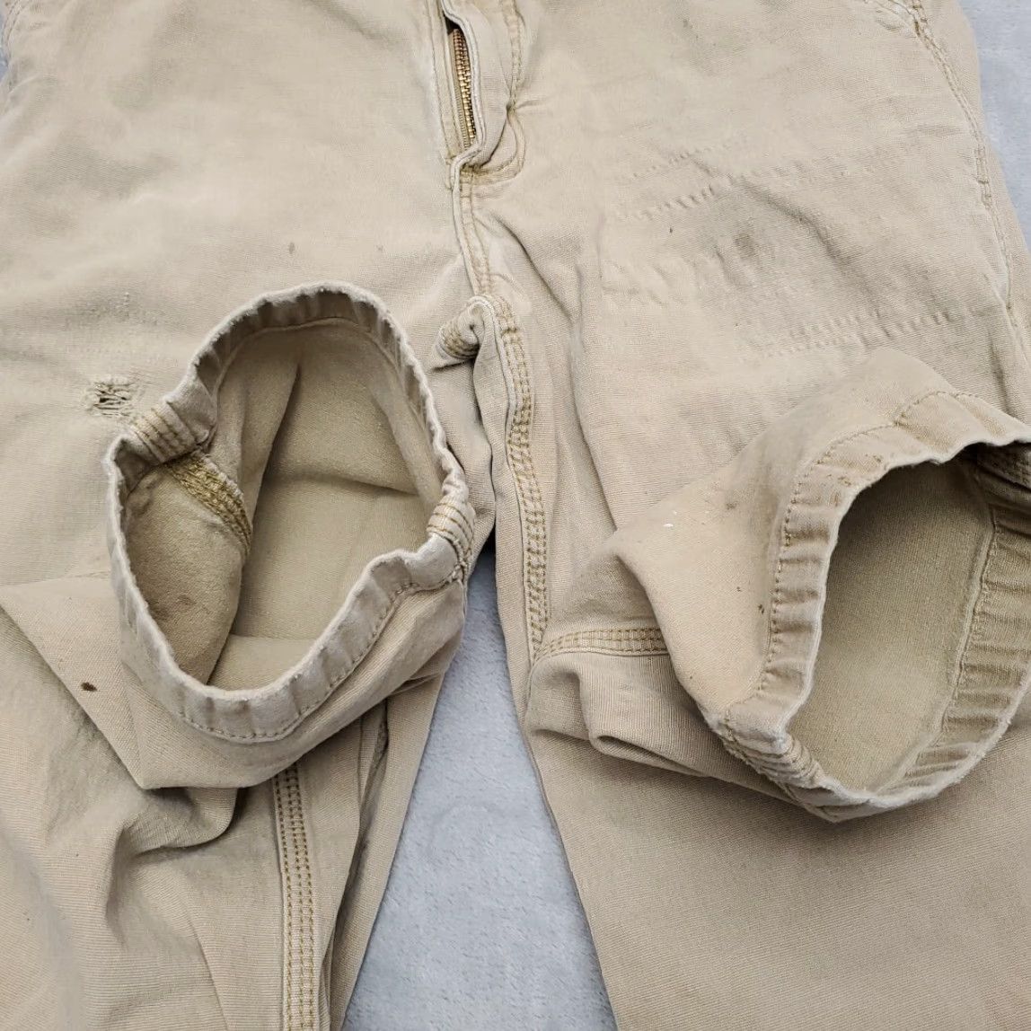 Carhartt Carhartt Pants Mens 32x32 Brown Twill Relaxed Cargo Stretch Comfort Work 102291 Size US 32 / EU 48 - 6 Thumbnail