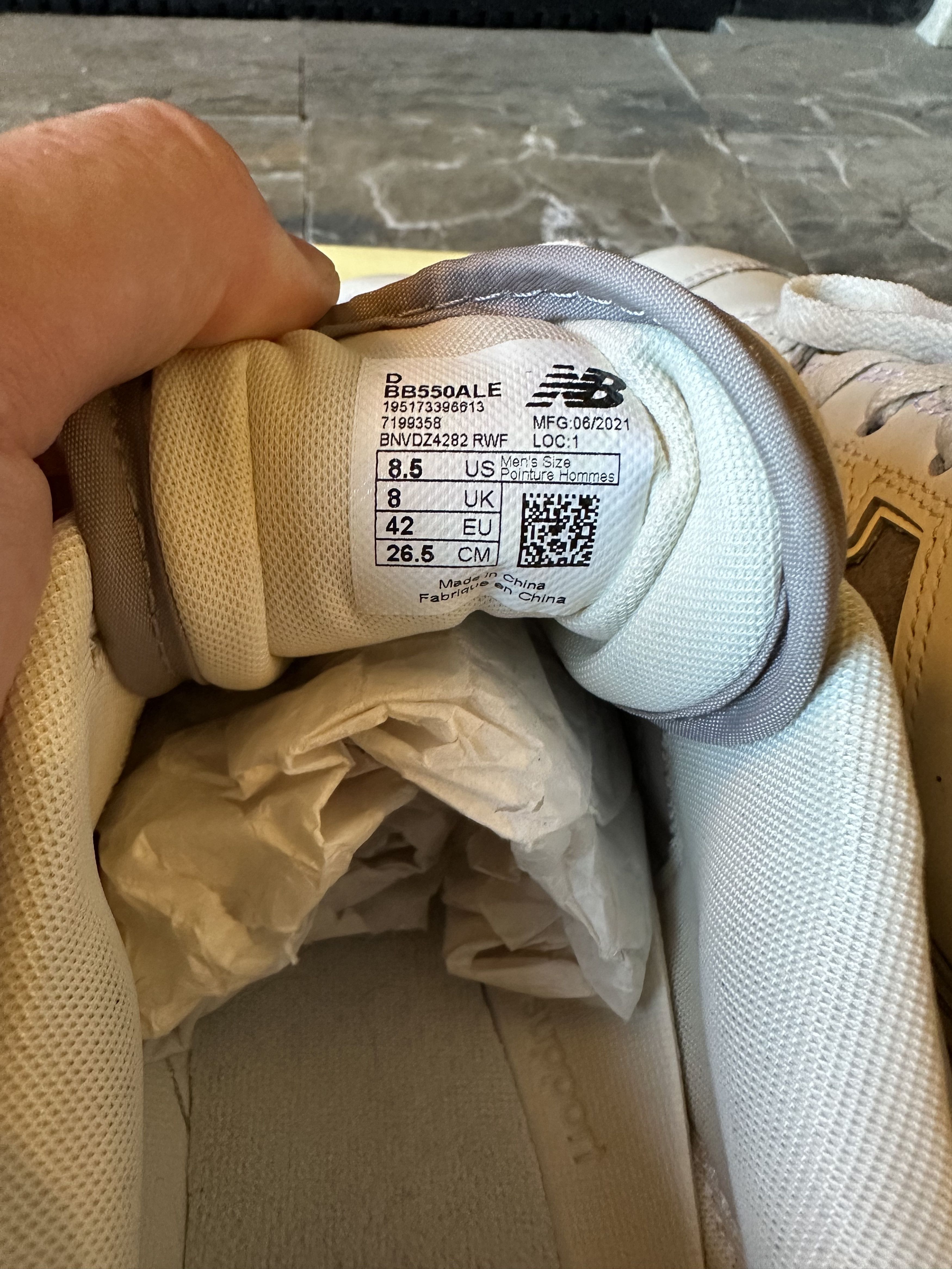 Aime Leon Dore × New Balance Silver Aime Leon Dore x New Balance 550 Size US 8.5 / EU 41-42 - 7 Thumbnail