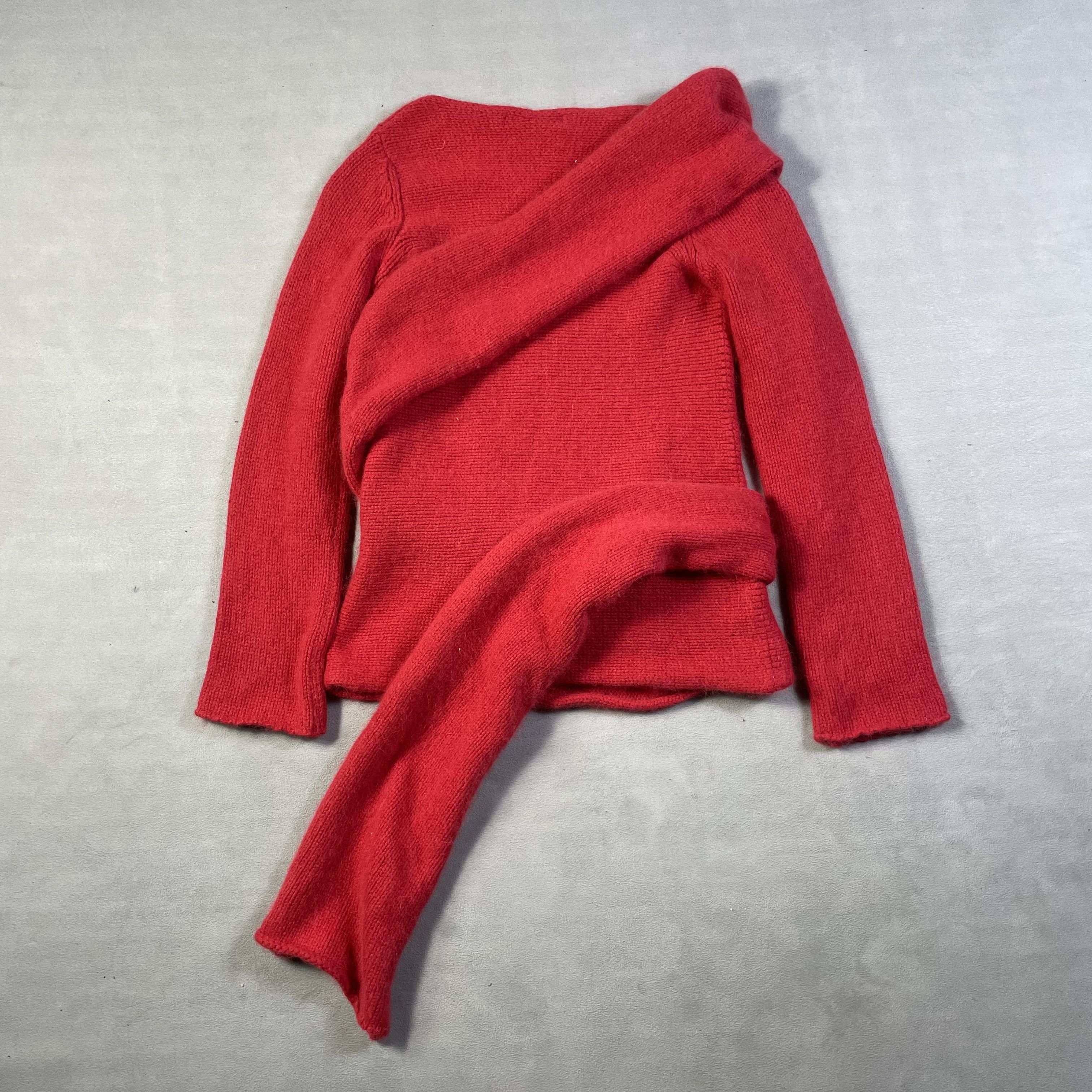 Yohji Yamamoto YOHJI YAMAMOTO +NOIR WOOL LONGSLEEVE Size S / US 4 / IT 40 - 3 Thumbnail
