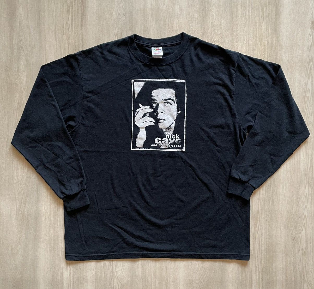 Band Tees × Vintage Original 90s Nick Cave & The Bad Seeds Long Sleeve Sz XL Size US XL / EU 56 / 4 - 2 Thumbnail