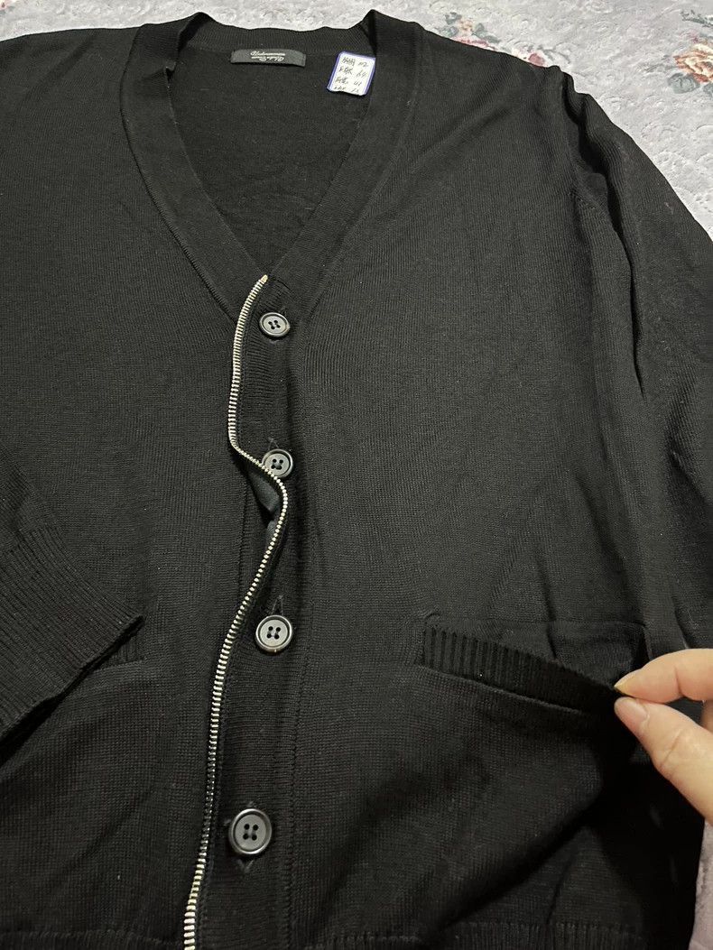 Undercover Black Wool Cardigan for Autumn and Winter Size US M / EU 48-50 / 2 - 1 Thumbnail