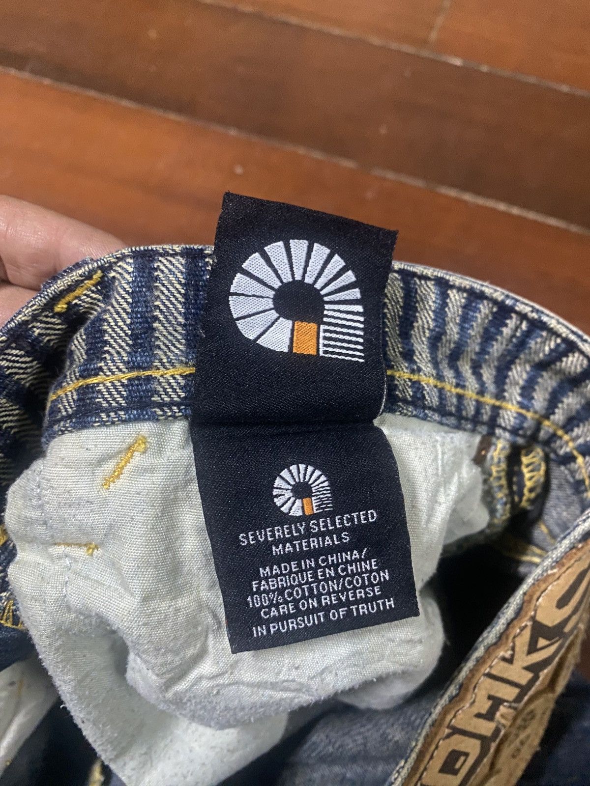 Akademiks Vintage Y2k Akdmks Grunge wide leg baggy Denim Size US 34 / EU 50 - 19 Thumbnail