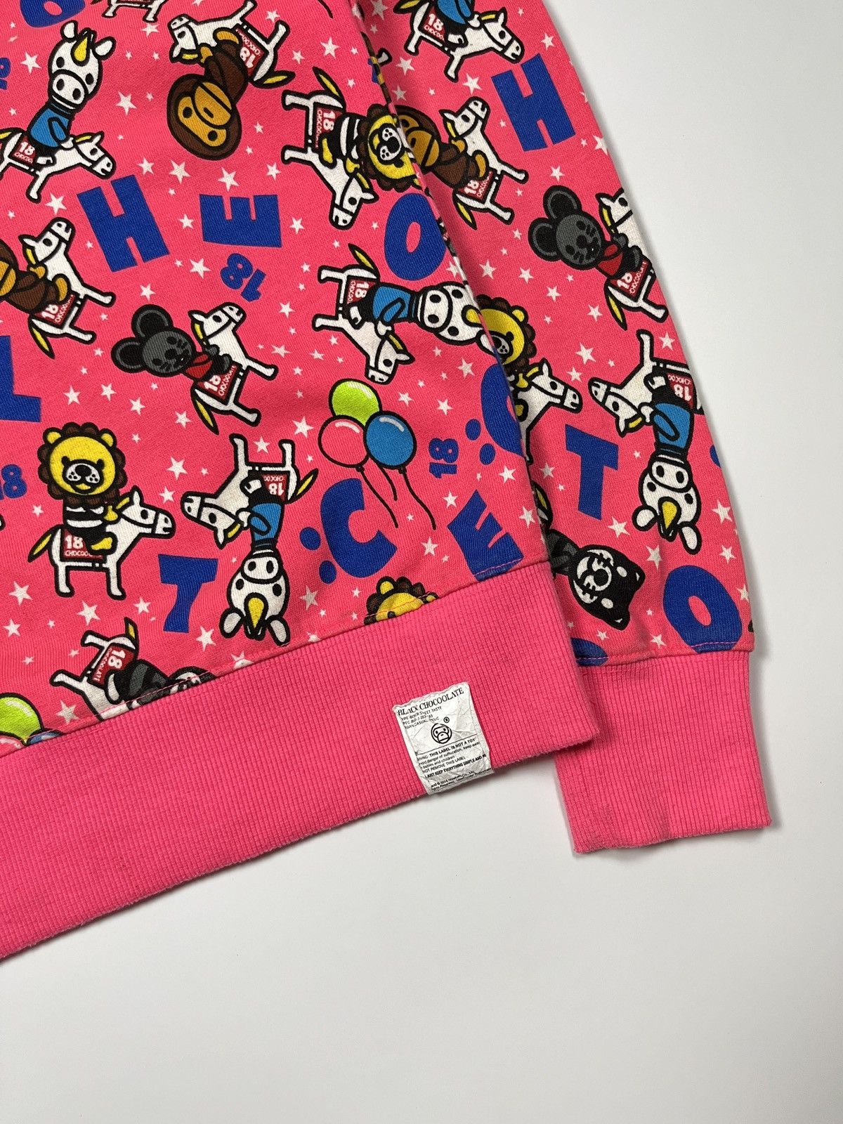 Bape × Chocolate 2014 BAPE BABY MILO x CHOCOLATE ANIMAL AOP Size US XXS / EU 40 - 5 Thumbnail