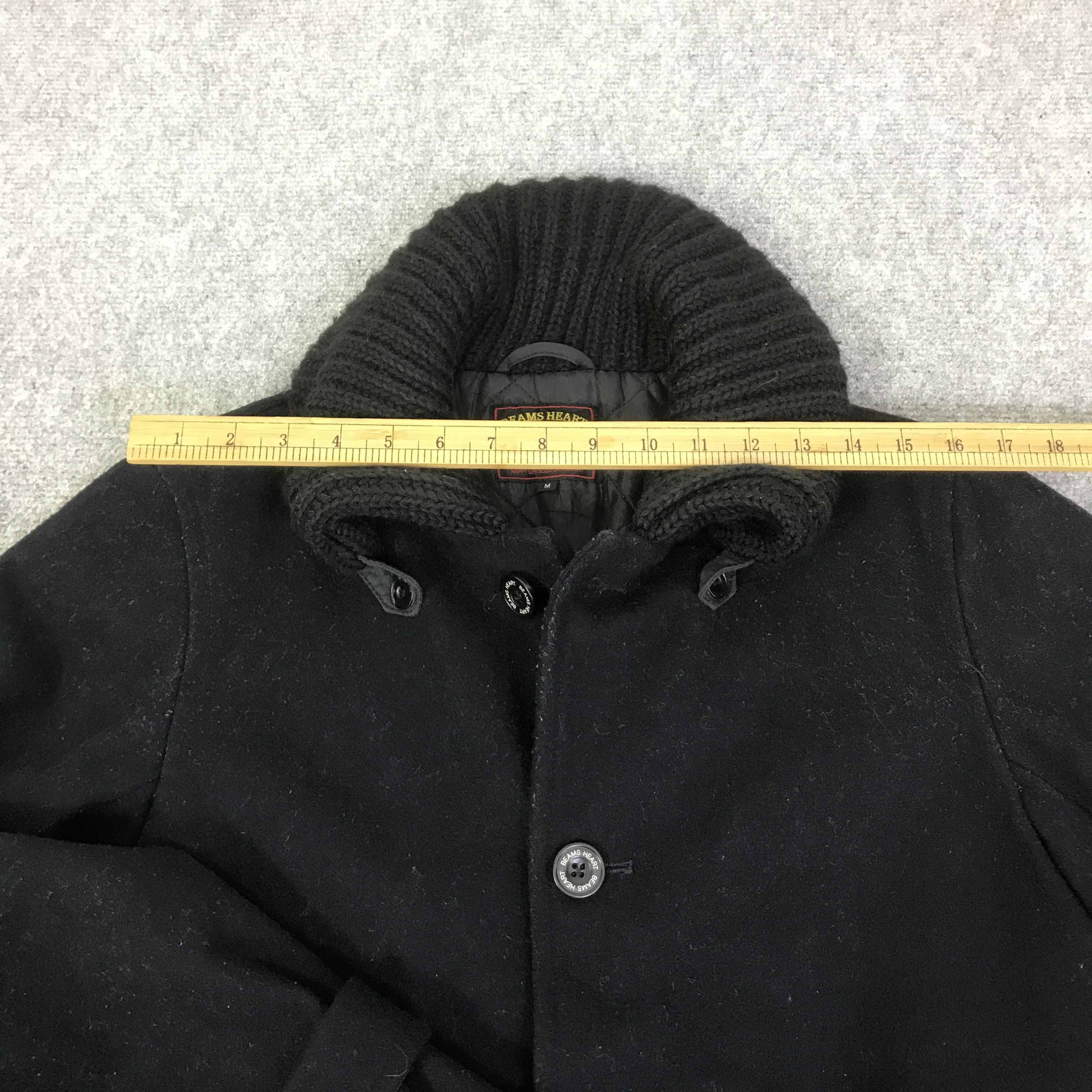 Beams Japan BEAMS HEART WOOL BUTTON JACKET K98B14 Size US M / EU 48-50 / 2 - 5 Thumbnail