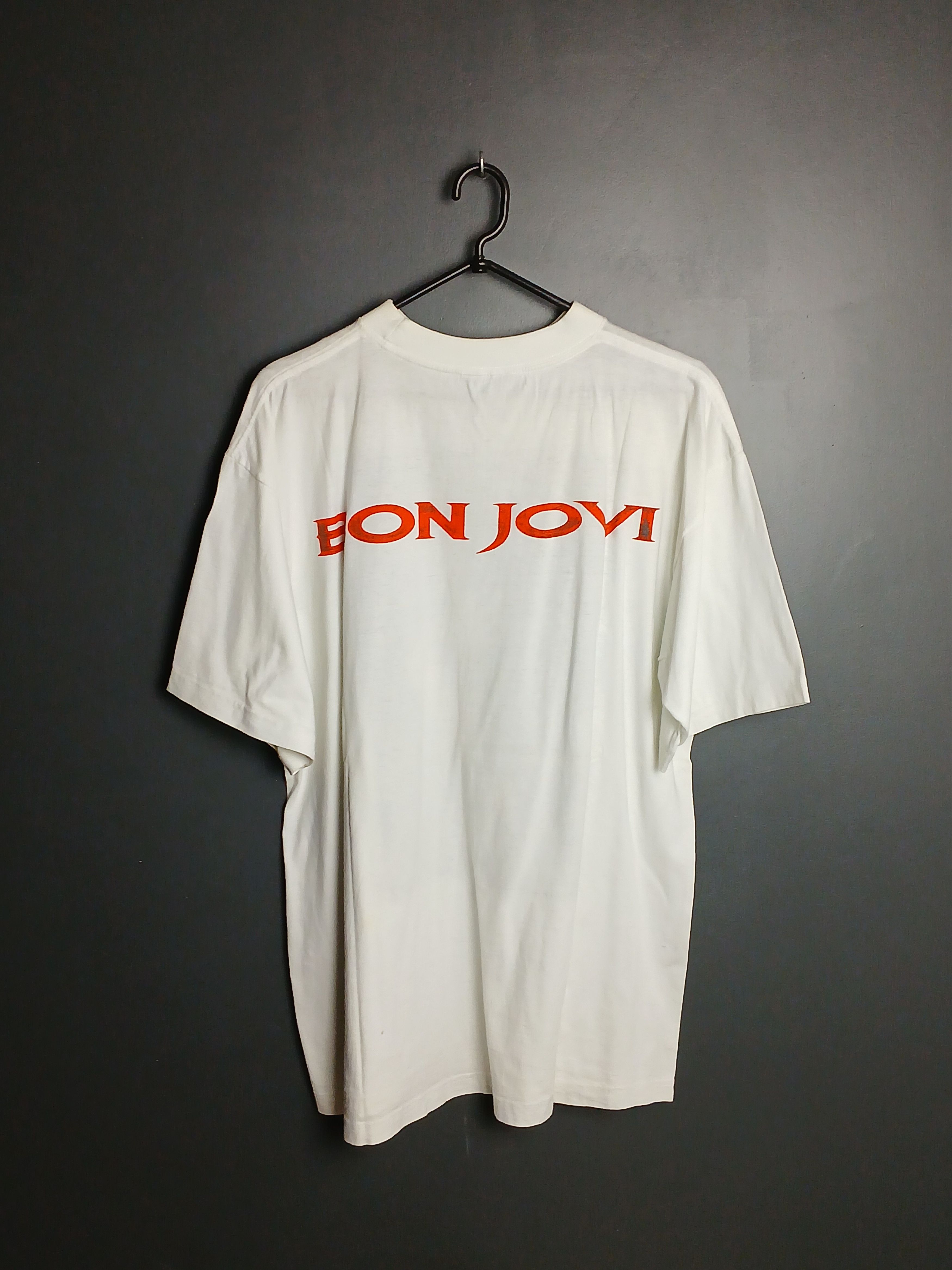 Band Tees Bon Jovi T-Shirt Size US L / EU 52-54 / 3 - 2 Thumbnail