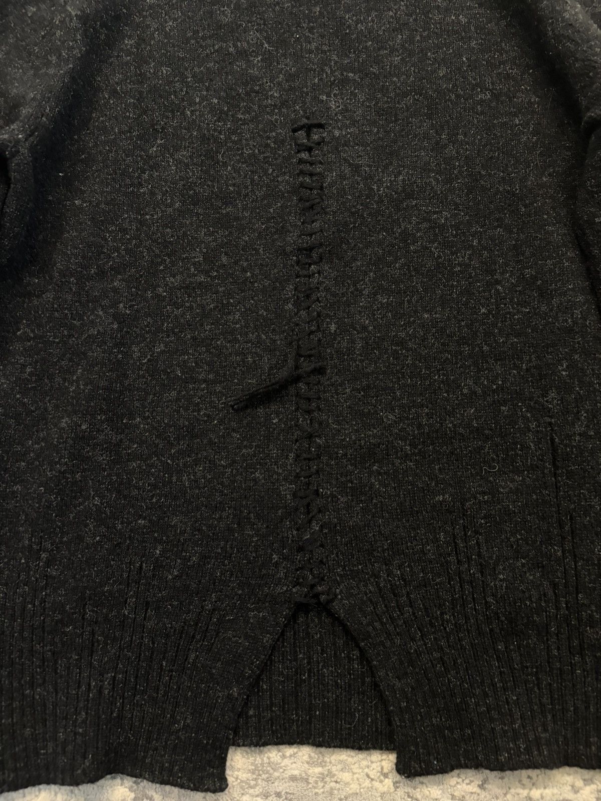 Number (N)ine FW06 Scar Stitch Knit Sweater Size US S / EU 44-46 / 1 - 3 Thumbnail
