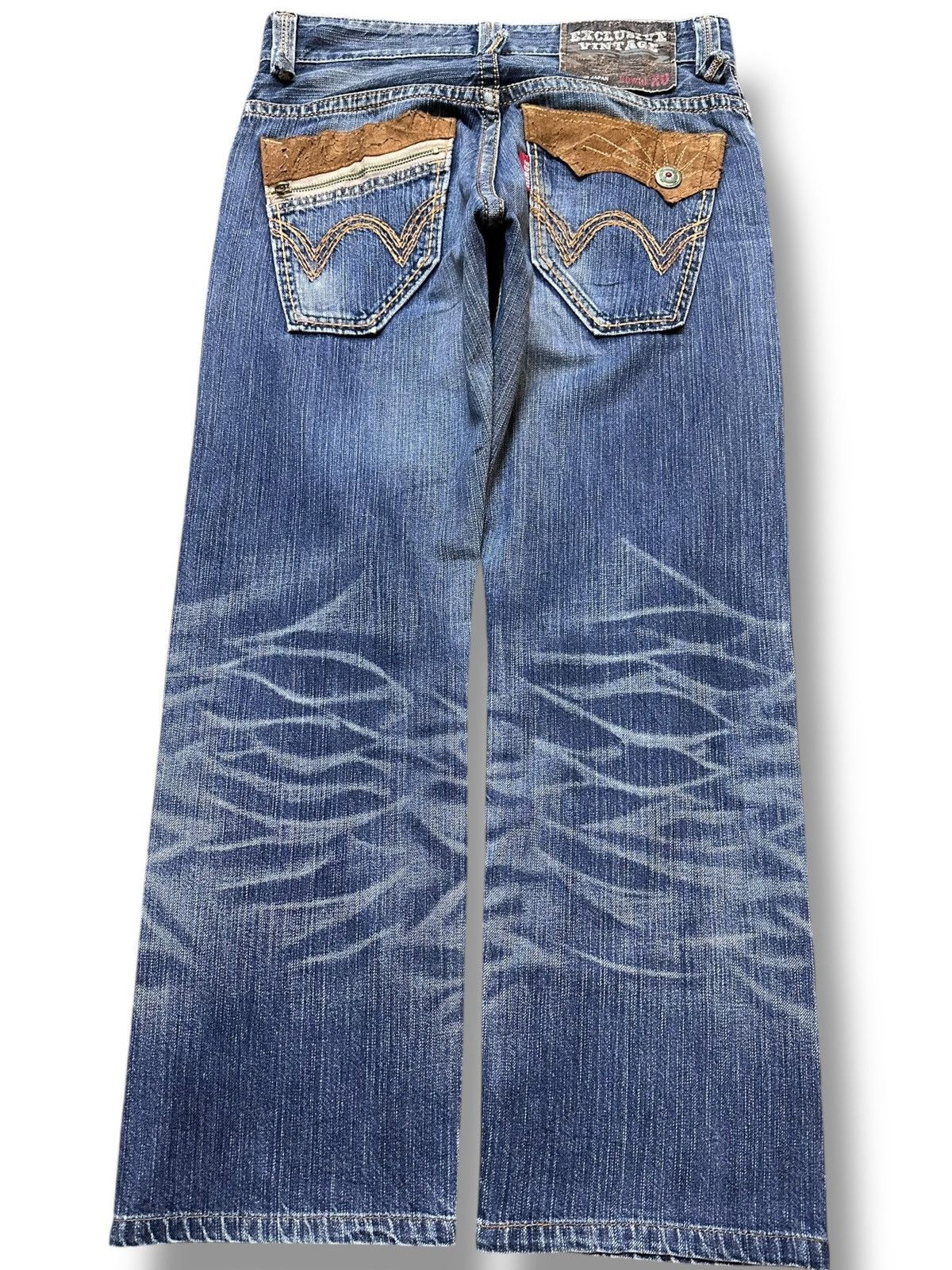 Edwin Vintage Edwin Exclusive Vintage Whiskers Distressed Denim Size US 30 / EU 46 - 5 Thumbnail