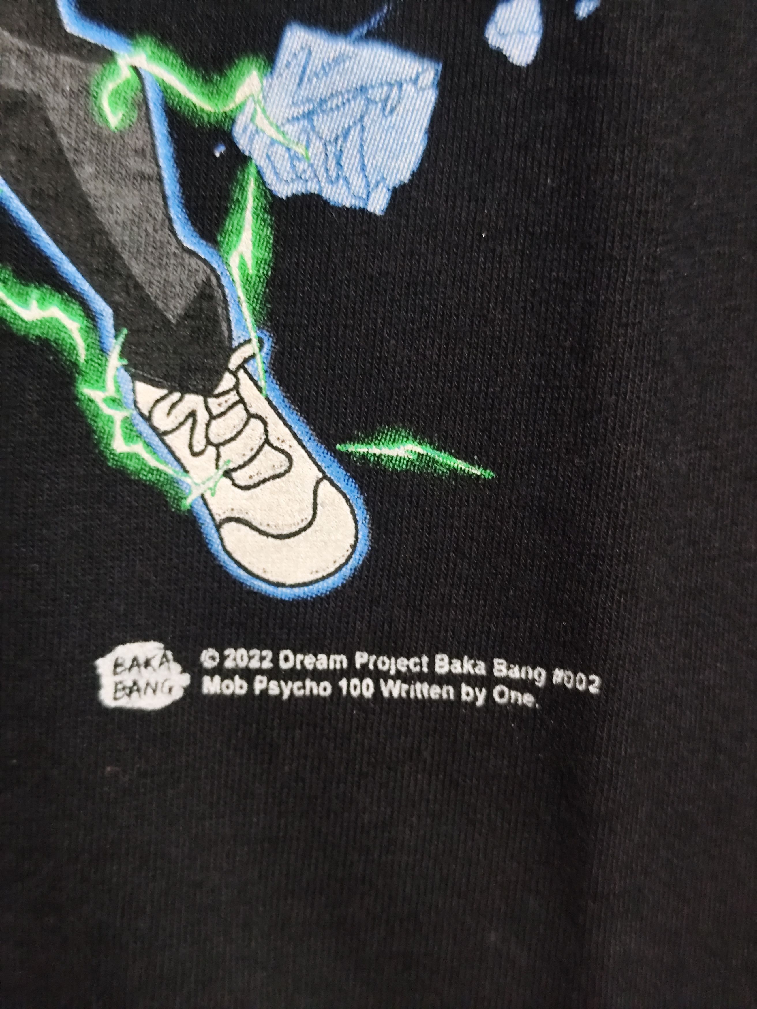 Anime × Cartoon Network × Japanese Brand 🔥Rare🔥Anime MOB PSYCHO 100 Modern T-shirt Size US XL / EU 56 / 4 - 5 Thumbnail
