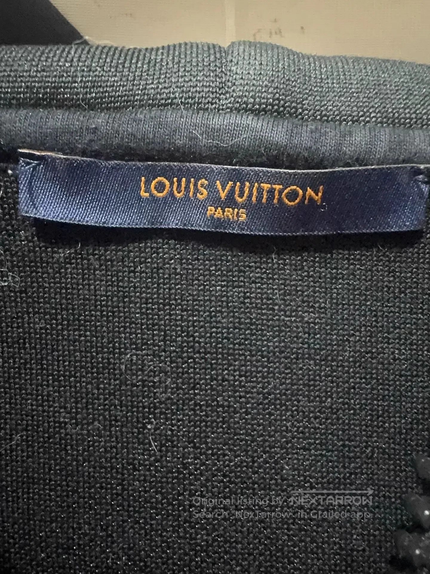 Louis Vuitton Black Zip-Up Hoodie with Colorful Embroidered Details. Size US L / EU 52-54 / 3 - 5 Thumbnail