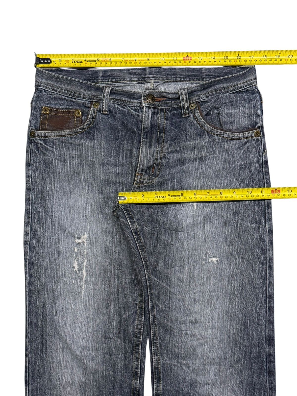 Japanese Brand Vintage Y2K Japanese Brand | Vintage Fade | W34 Size US 34 / EU 50 - 16 Thumbnail