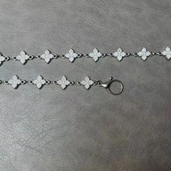 Jewelry Silver Decorative Chain for Menswear, Stylish Accessory Size ONE SIZE - 4 Thumbnail