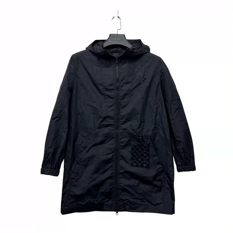 Louis Vuitton Louis Vuitton Black hooded assault jacket with dark stripe Size US S / EU 44-46 / 1 - 1 Thumbnail