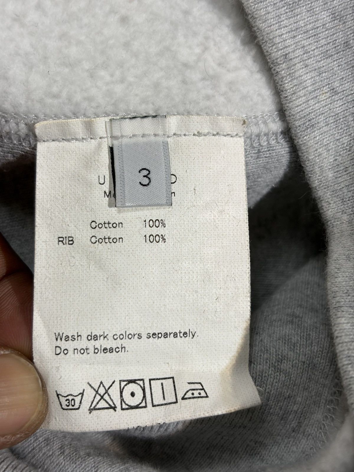 Unused UNUSED REFINEMENT GARMENTS GREY SWEATSHIRTS L-XL Size US XL / EU 56 / 4 - 3 Thumbnail
