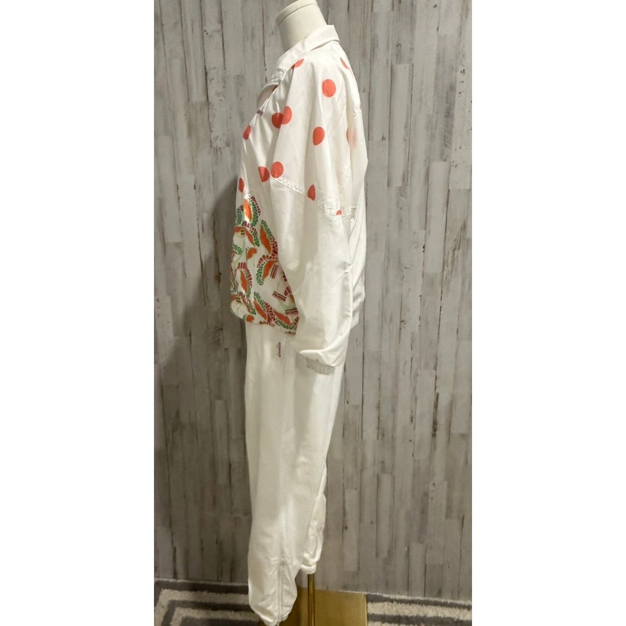 Diadora Diadora Tracksuit Set Womens Size Small White Coral Size 26" / US 2 / IT 38 - 5 Thumbnail