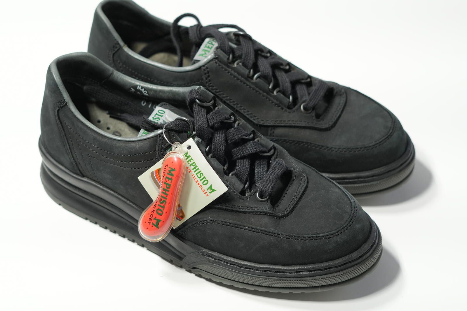 Mephisto Mephisto Sneaker Women's 5.5 Black NEW Leather Walking Size US 5.5 / EU 38 - 1 Thumbnail