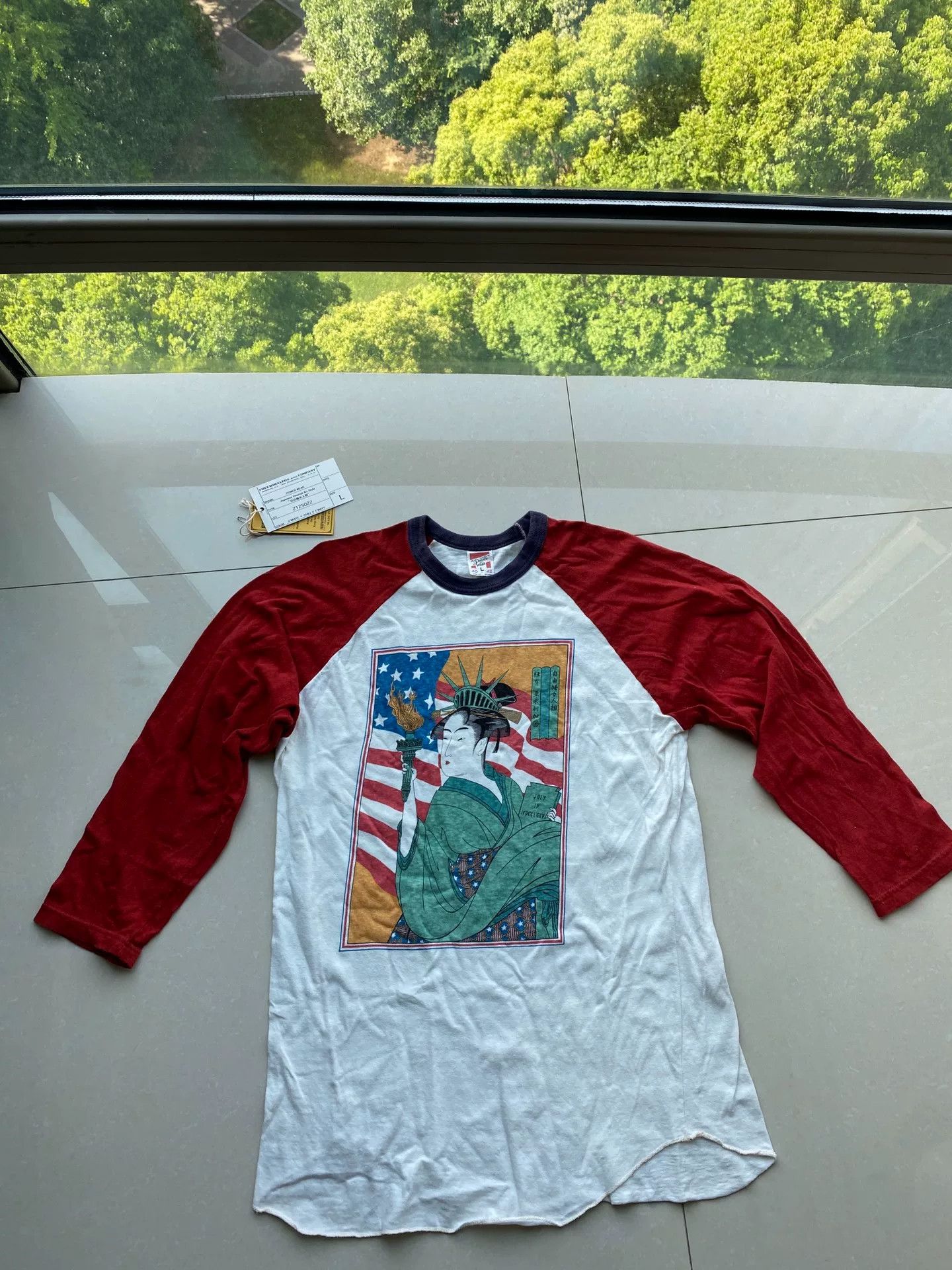 Freewheelers bootleggers 7分袖 patriotic graphic tee Size L / US 10 / IT 46 - 1 Thumbnail