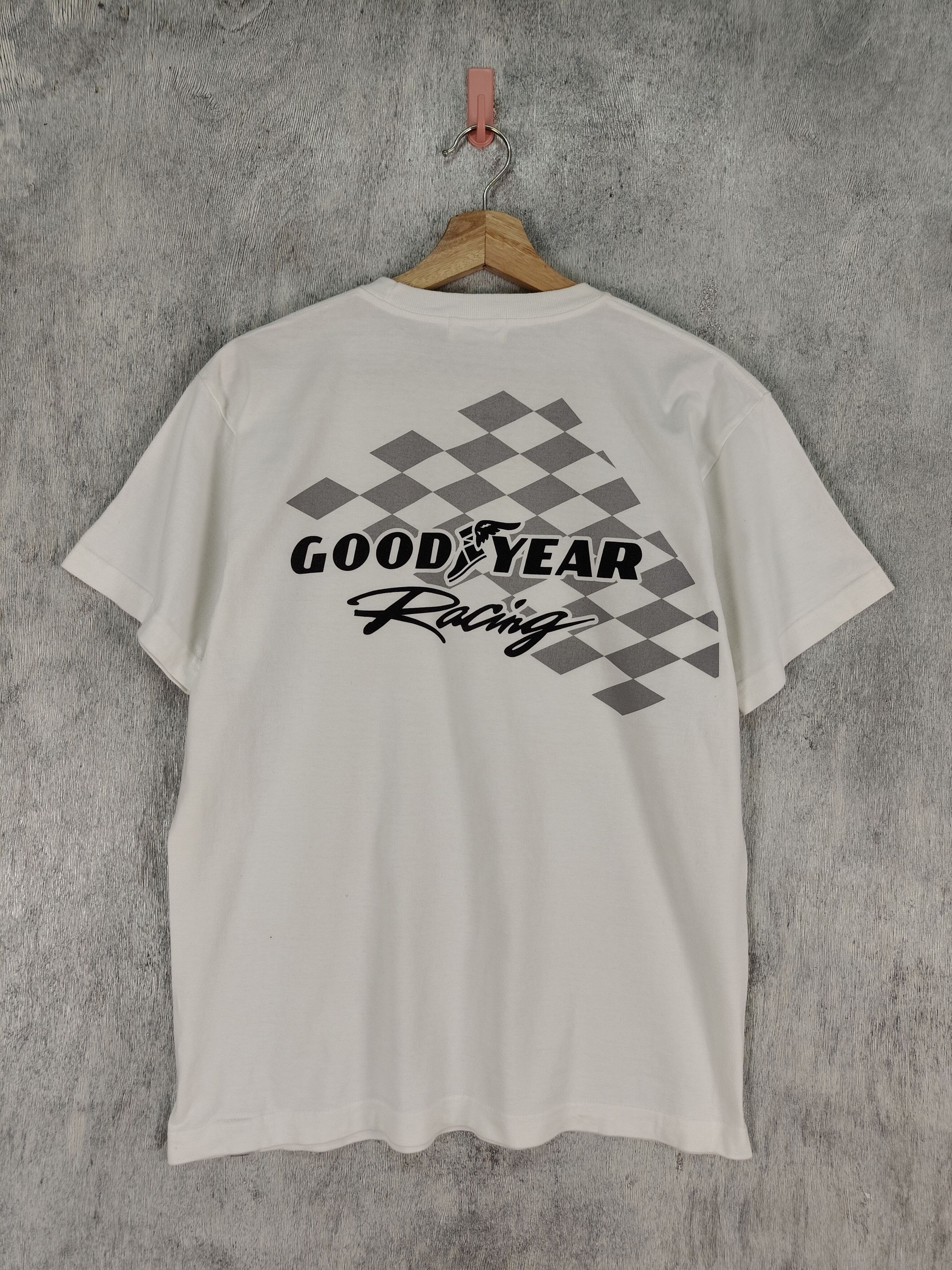Vintage Vintage Good Year Racing Shirt Size US M / EU 48-50 / 2 - 1 Thumbnail