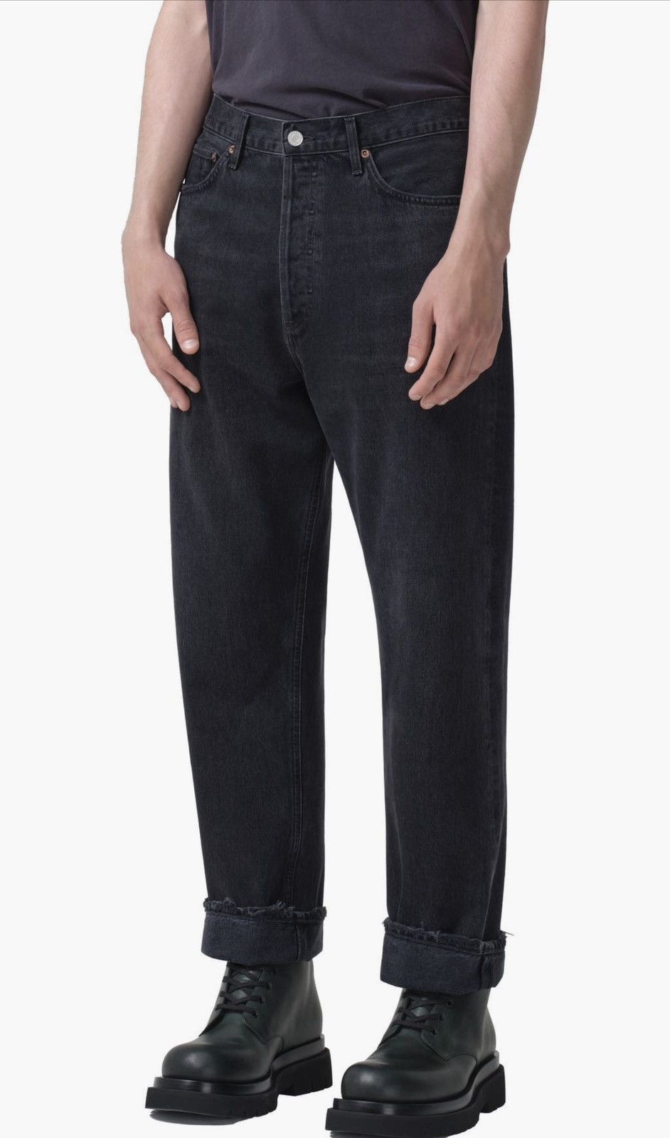 Agolde '90s Organic Cotton Straight Leg Baggy Jeans Size US 28 / EU 44 - 7 Thumbnail
