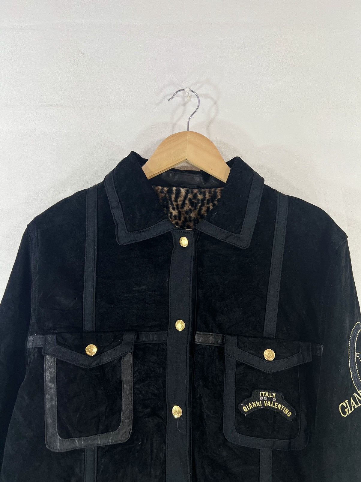 Gianni Valentino Gianni Valentino Velvet Full Button Jacket Size US L / EU 52-54 / 3 - 3 Thumbnail