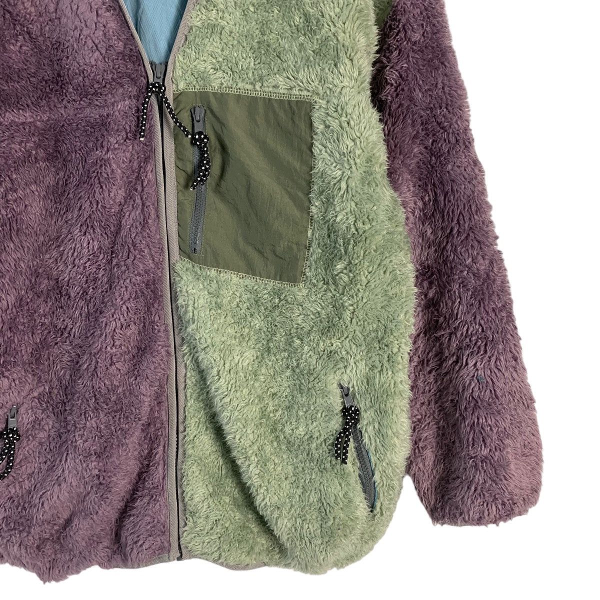 Japanese Brand Titicaca Fleece Color Block Jacket Size US M / EU 48-50 / 2 - 3 Thumbnail