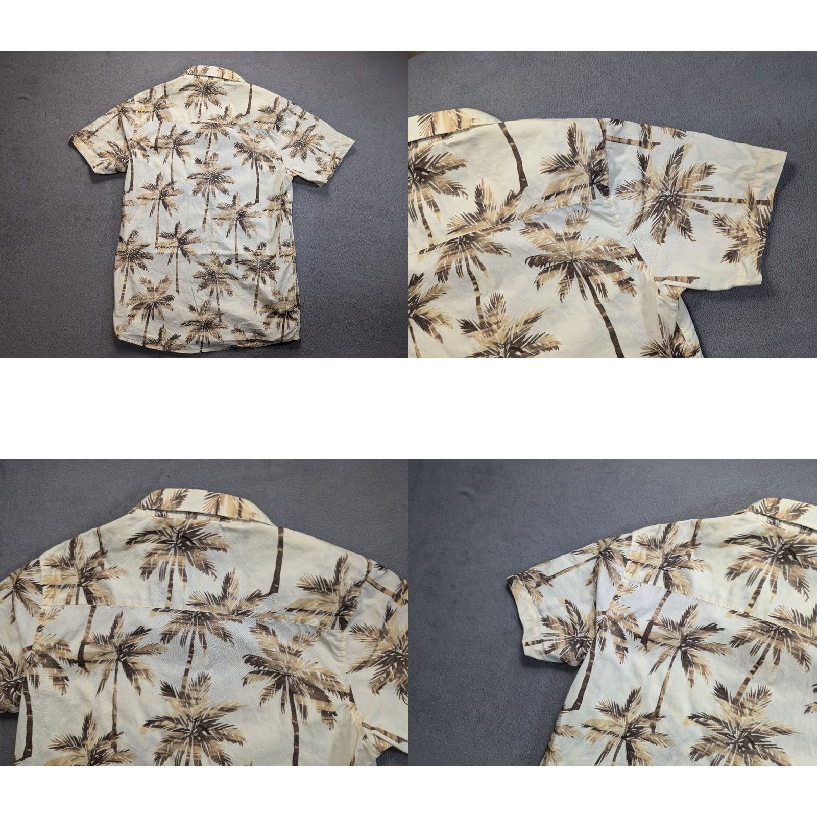Anerkjendt Anerkjendt Hawaii Button Shirt Mens M Beige Palms pattern Shirt Mens M Beige Palms pattern Size US M / EU 48-50 / 2 - 9 Thumbnail