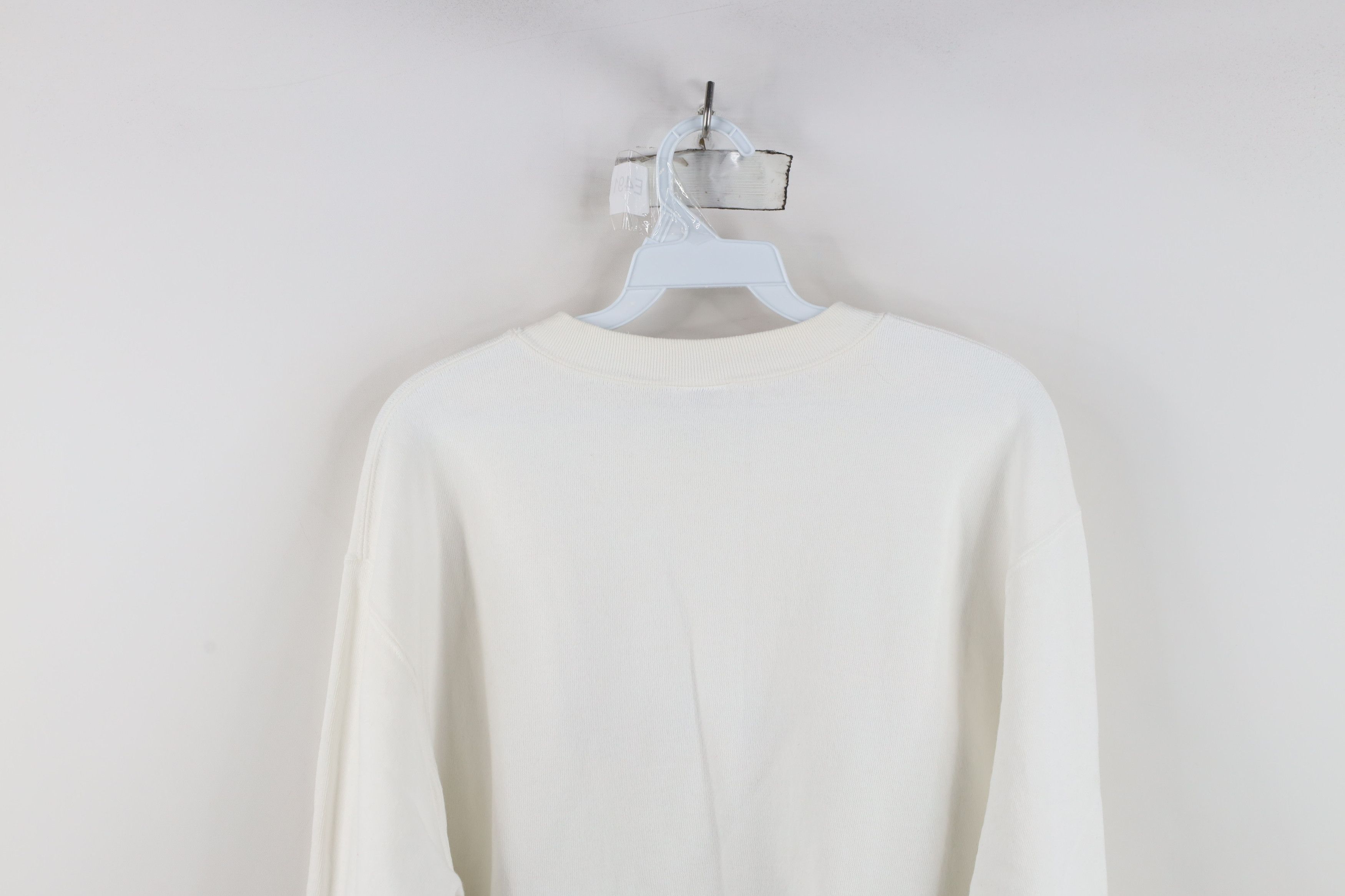 Vintage Vintage 90s Cardiff Wales Dragon Sweatshirt White USA Size US M / EU 48-50 / 2 - 10 Thumbnail