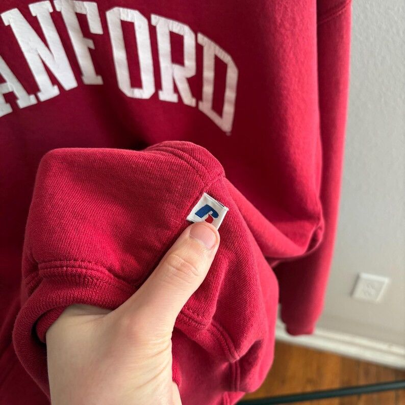 Russell Athletic Vintage 2000’s Russell Athletic Stanford University Hoodie Size US M / EU 48-50 / 2 - 3 Thumbnail