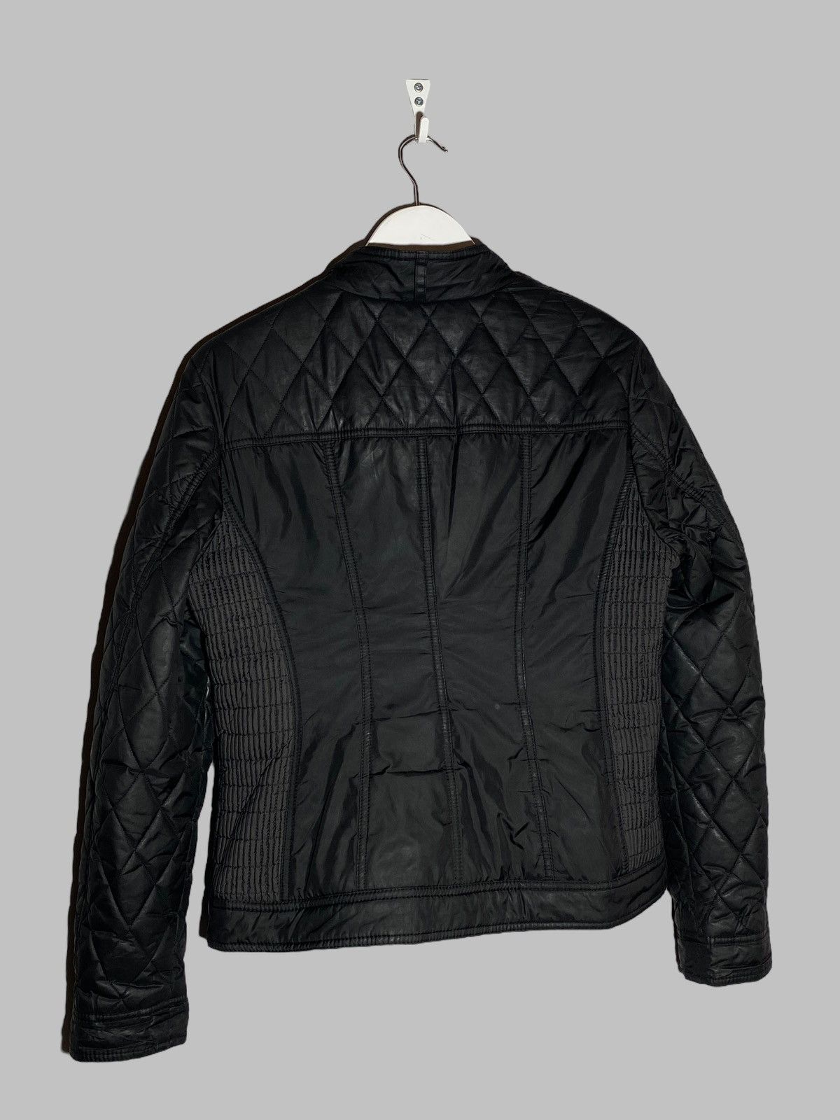 Belstaff Vintage Belstaff Quilted Rare Jacket Black Street Fashion Size XL / US 12-14 / IT 48-50 - 2 Thumbnail