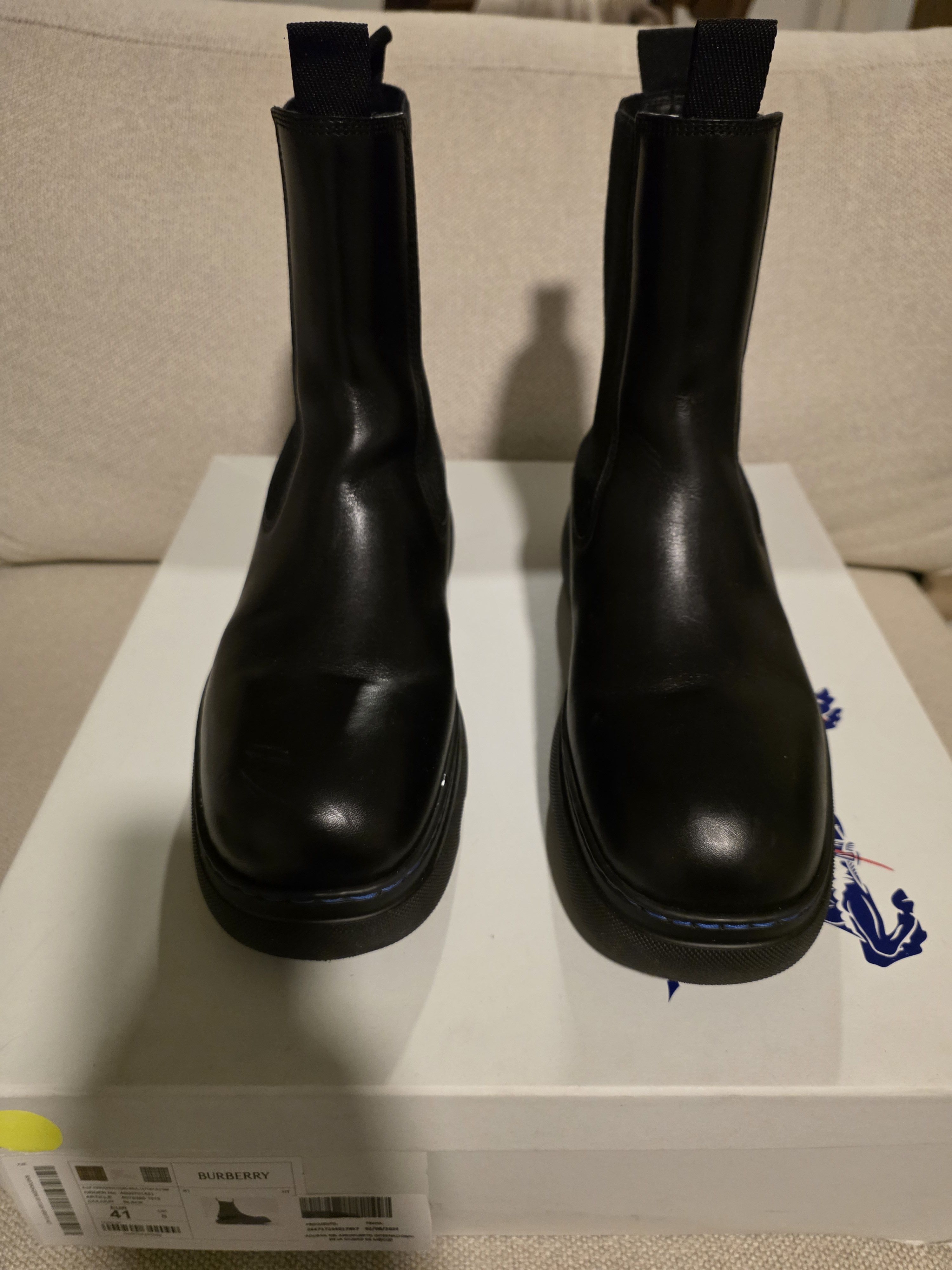 Burberry Burberry Creeper Chelsea Boots Size US 8 / EU 41 - 6 Thumbnail