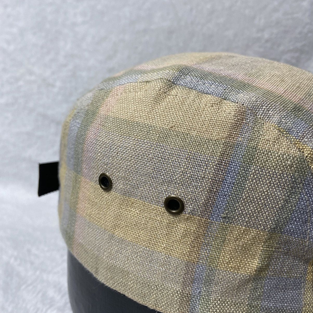 Supreme Supreme Magee Plaid Linen Camp Hat SS14 Size ONE SIZE - 4 Thumbnail
