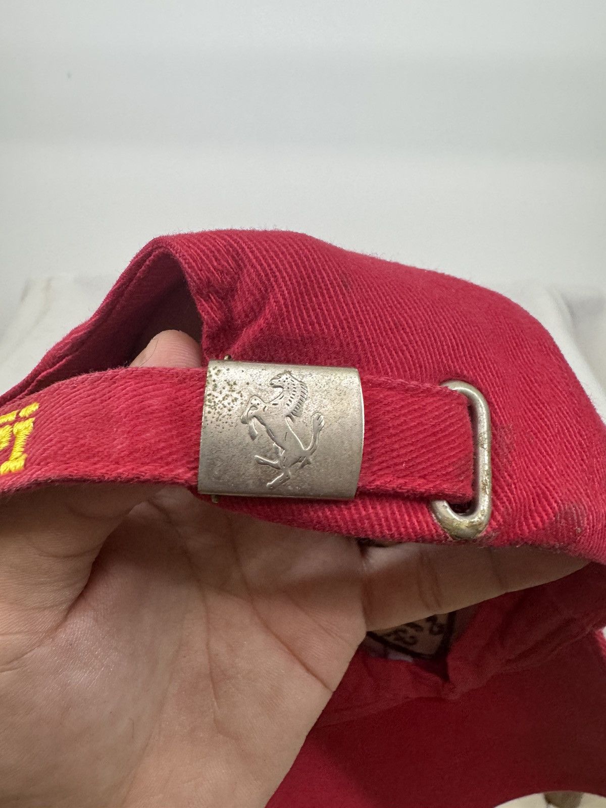 Ferrari Vintage Idea Ferrari Embroidery Archive Hat Size ONE SIZE - 6 Thumbnail