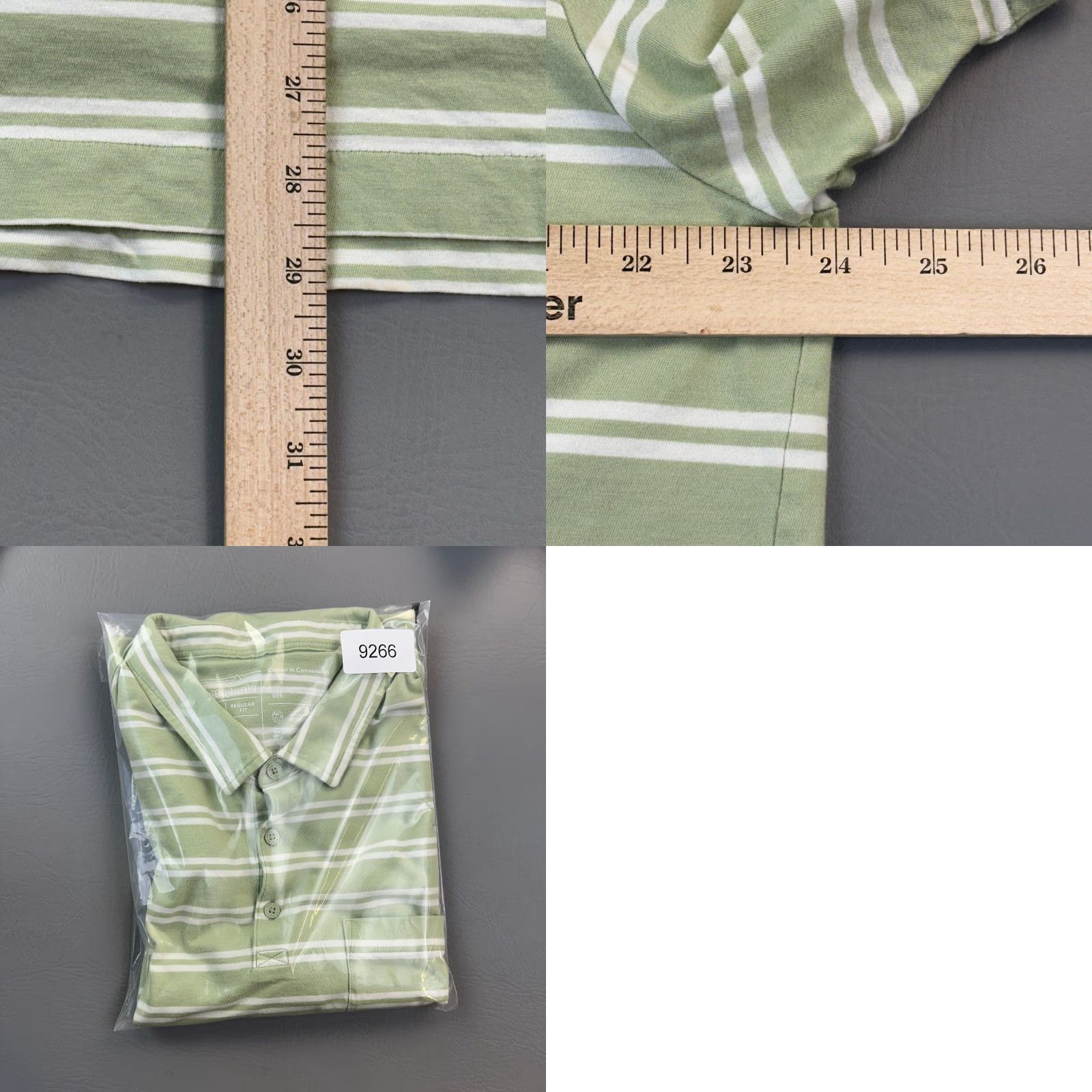 Patagonia Patagonia Daily Polo Shirt Mens XL Green Striped Organic Cotton Hiking Casual Polo Shirt Mens XL Green Striped Organic Cotton Hiking Casual Size US XL / EU 56 / 4 - 8 Thumbnail