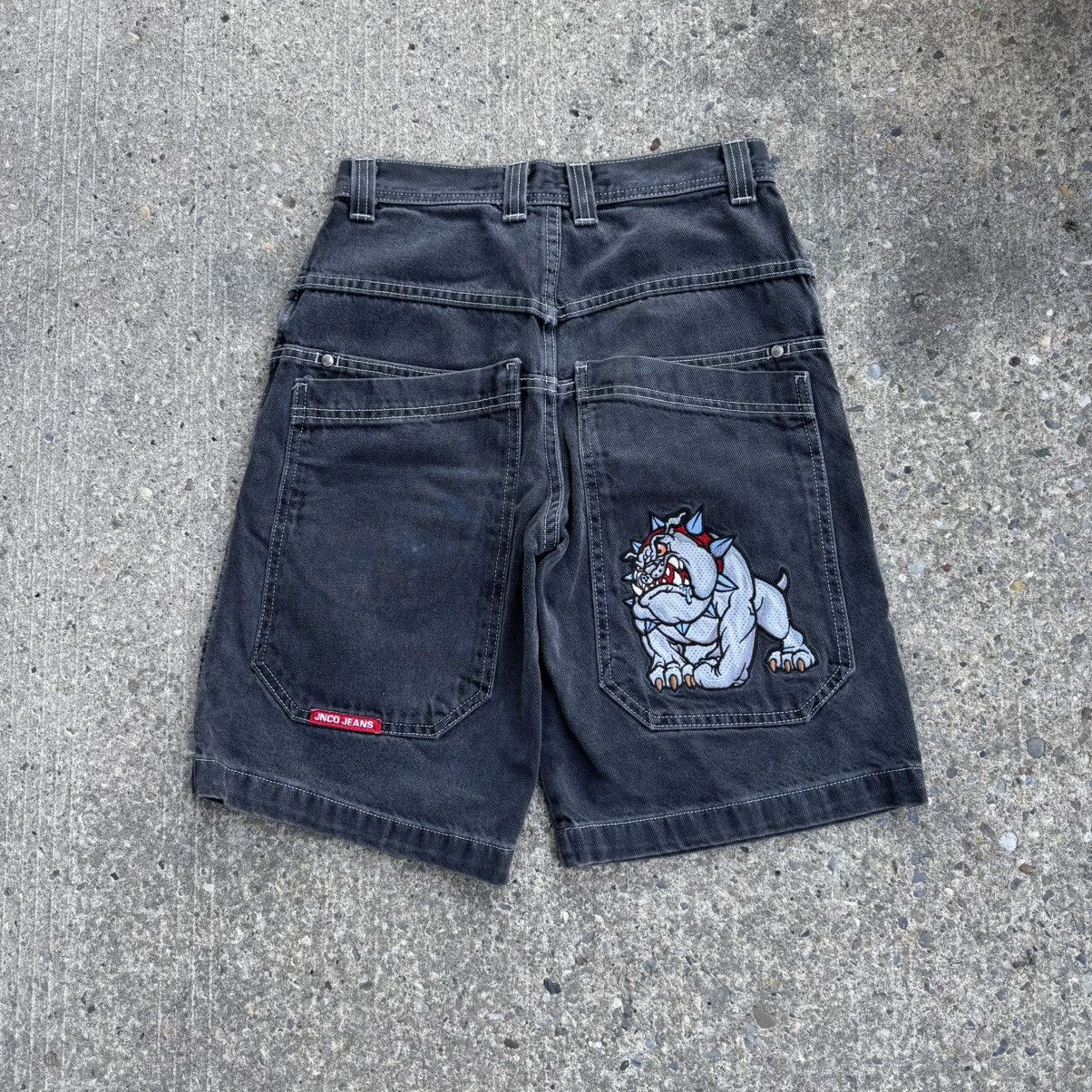 Vintage Black Jnco Bulldog Jorts