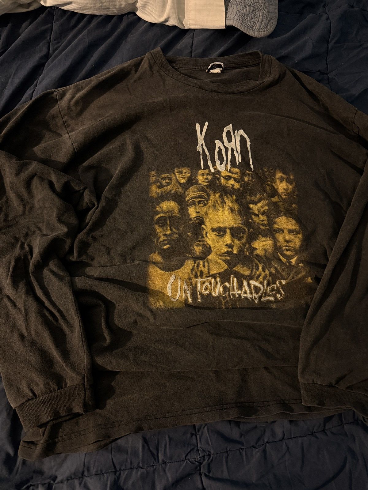 Band Tees Korn long sleeve Size US XL / EU 56 / 4 - 1 Thumbnail