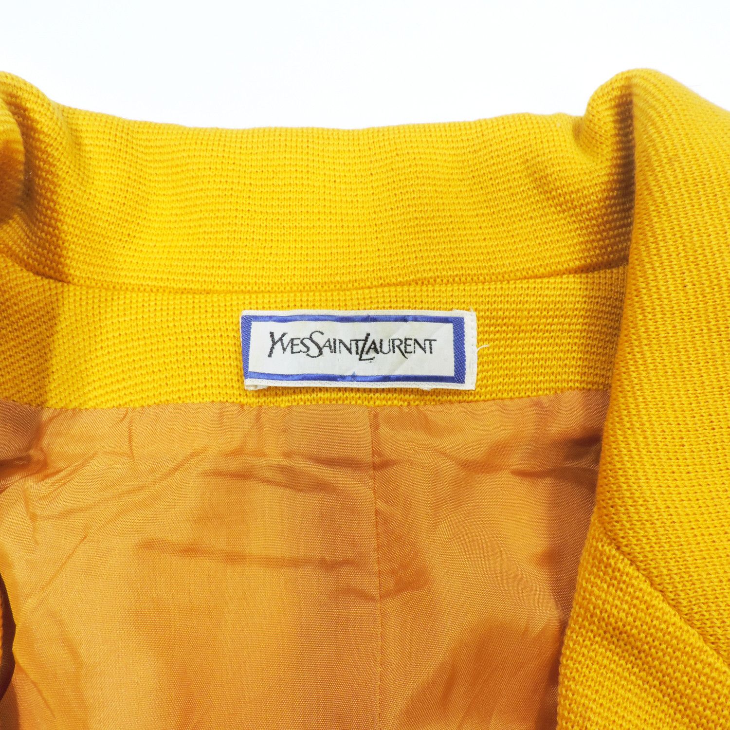 Yves Saint Laurent YVES SAINT LAURENT ONE BUTTON CROPPED BLAZER Size M / US 6-8 / IT 42-44 - 3 Thumbnail