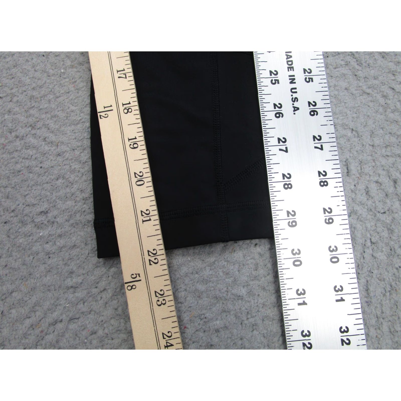 Lululemon Lululemon Leggings Womens 4 Black Ankle Pocket Running Jogging Yoga Stretch Size 27" / US 4 / IT 40 - 5 Thumbnail