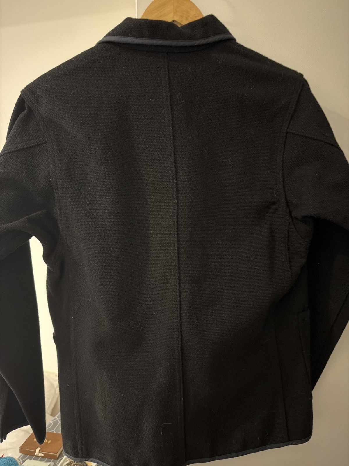 Engineered Garments Kenneth Field Wool Work Blazer Jacket Black Made in Japan Size US S / EU 44-46 / 1 - 2 Thumbnail