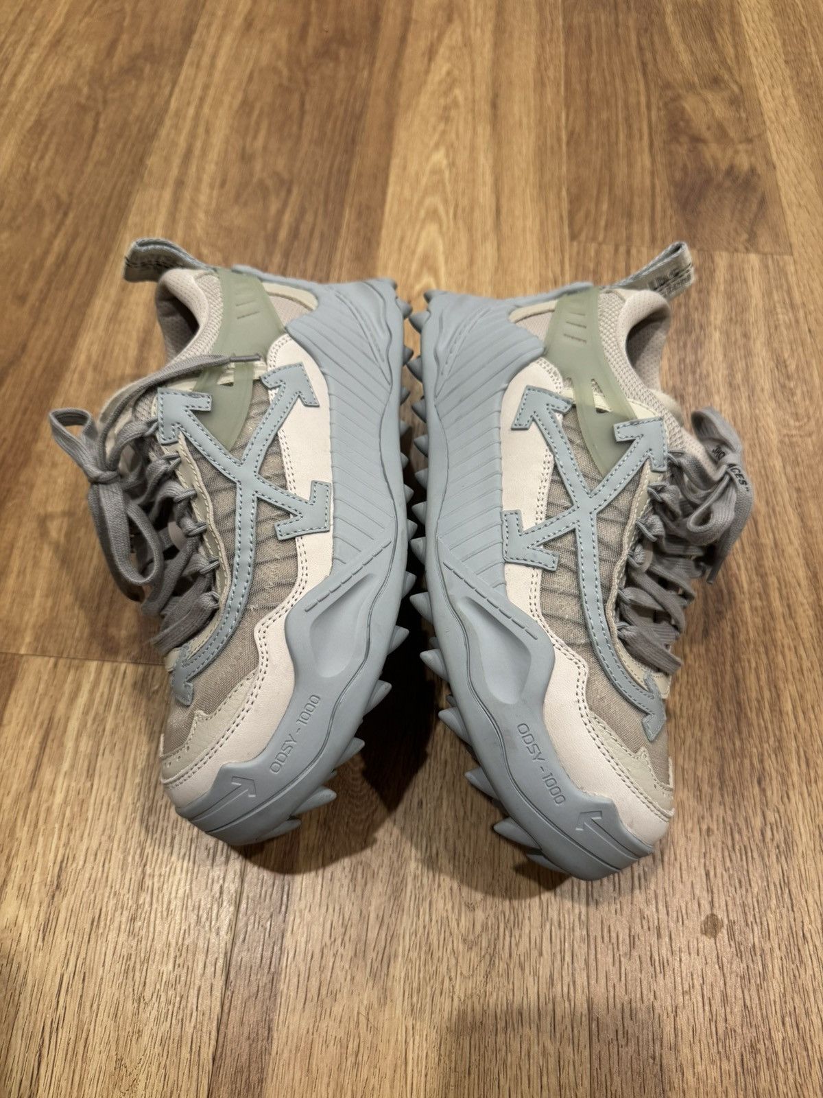 Off-White Off-White Odsy-1000 Beige Grey Size US 9 / IT 39 - 7 Thumbnail