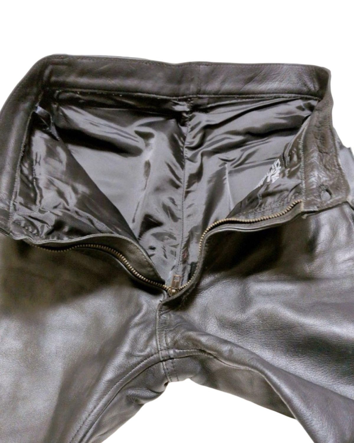 Kadoya Kadoya Buttery Soft Cow Leather Biker Pants Size US 30 / EU 46 - 3 Thumbnail
