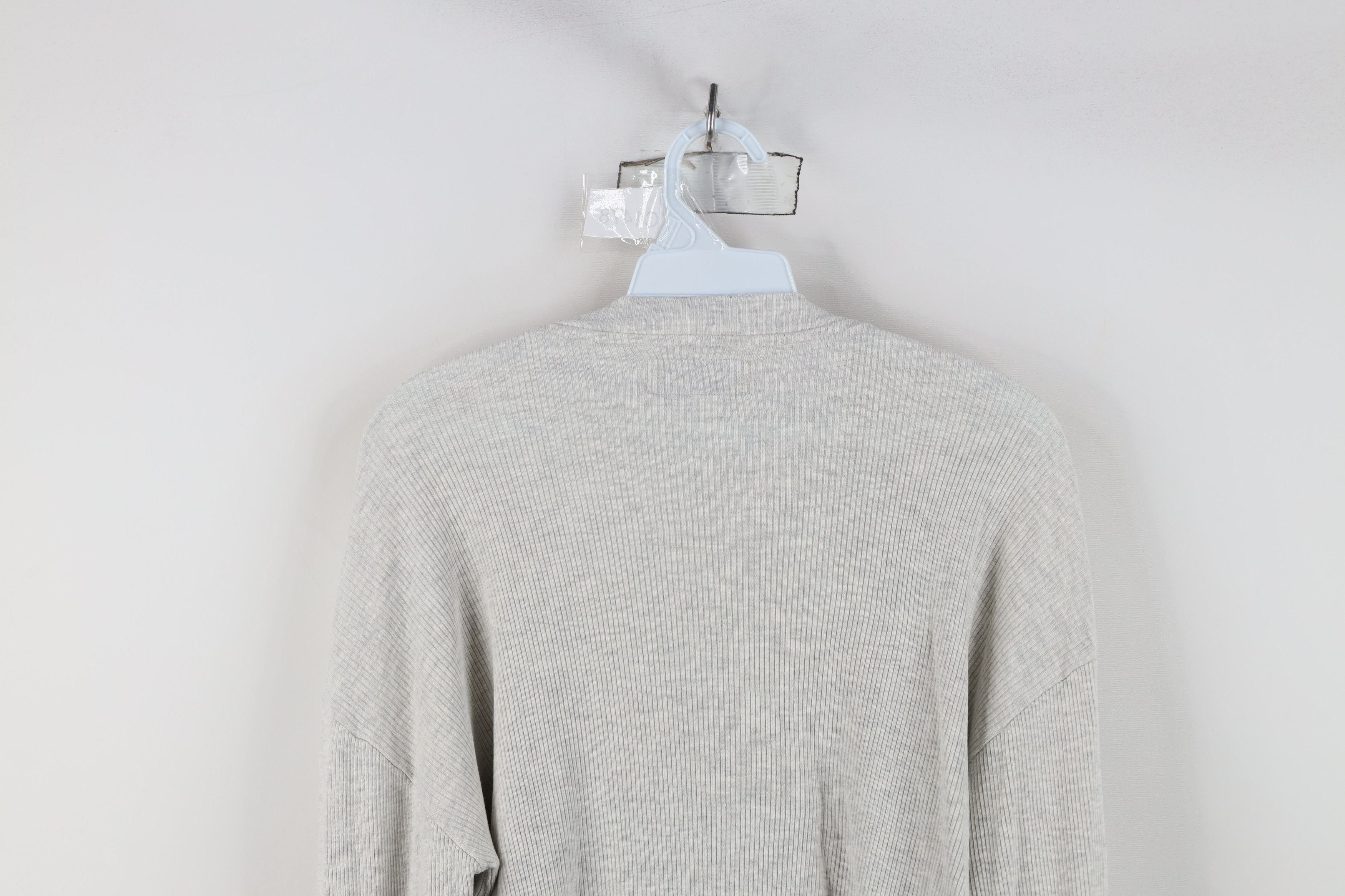 Vintage Vintage 90s Streetwear Knit Long Sleeve Henley T-Shirt Size US M / EU 48-50 / 2 - 13 Thumbnail