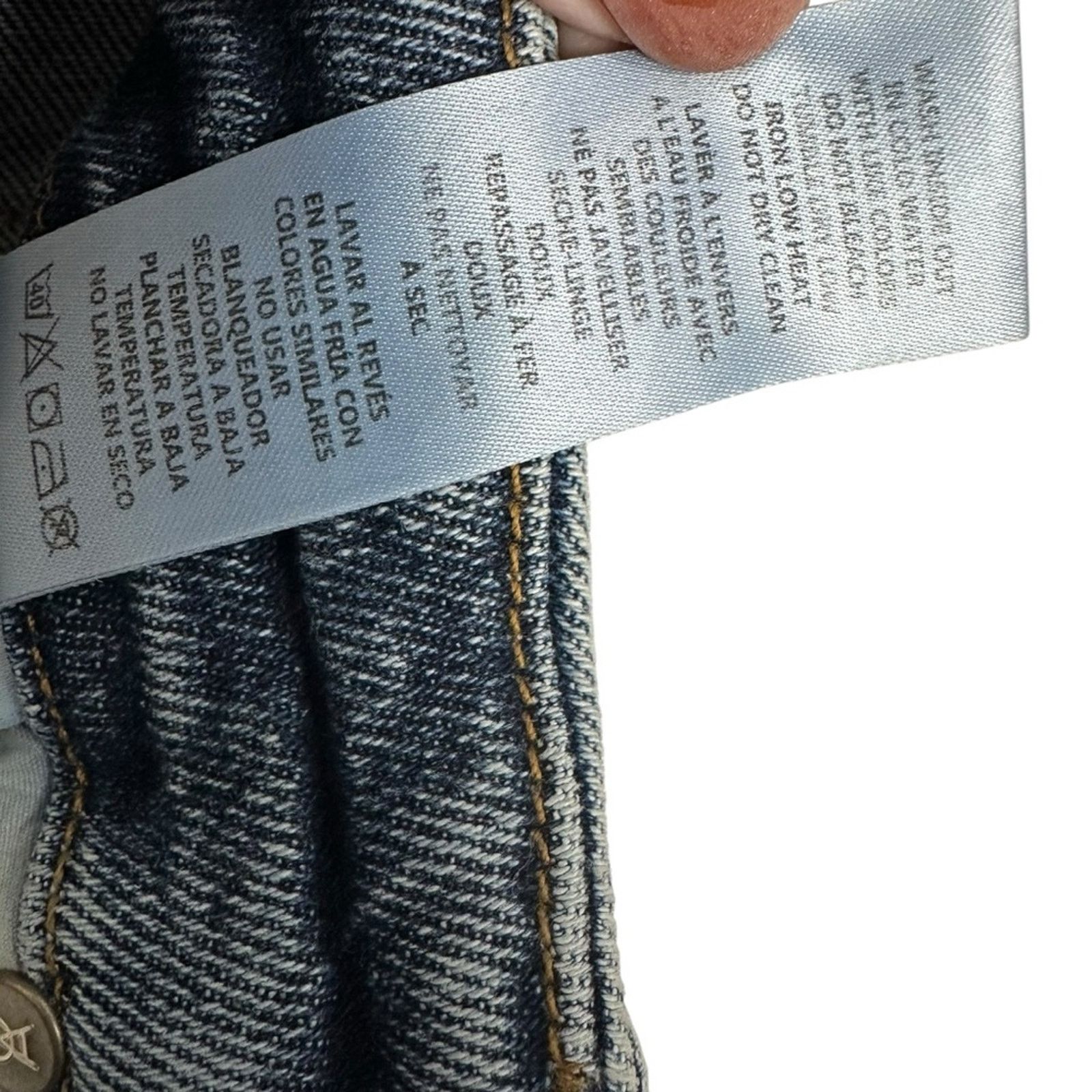 Good American Good American Good Crop Jeans Distressed Medium Wash Size 6 Size 28" / US 6 / IT 42 - 13 Thumbnail