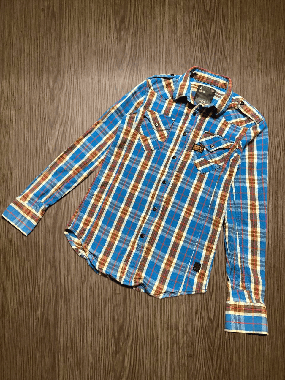 G-Star Mens shirt G Star Raw Size US S / EU 44-46 / 1 - 1 Thumbnail